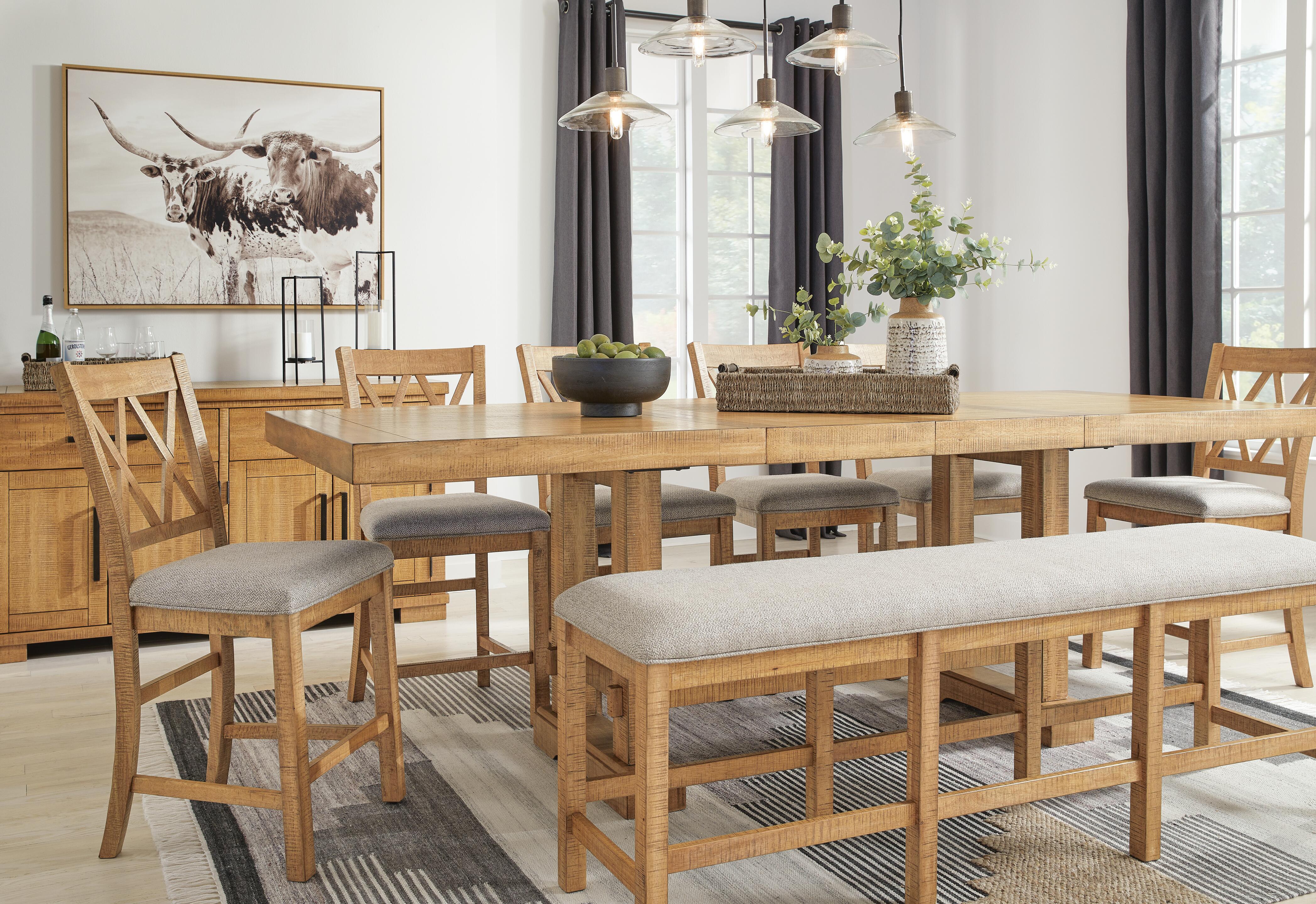 Havonplane 72" Counter Height Dining Bench - Image 10