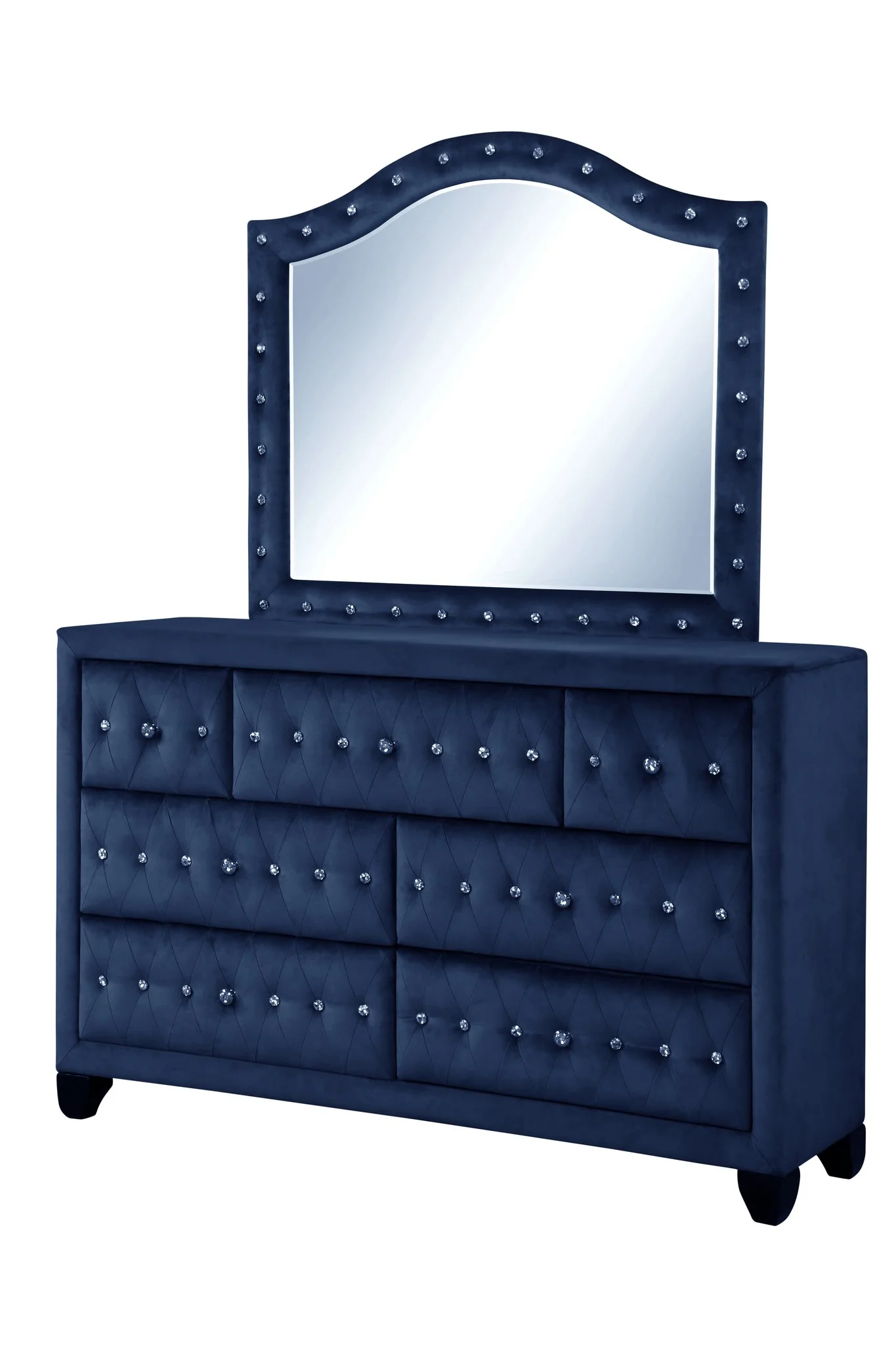 Hazel Queen Bed 5 Blue - Image 6
