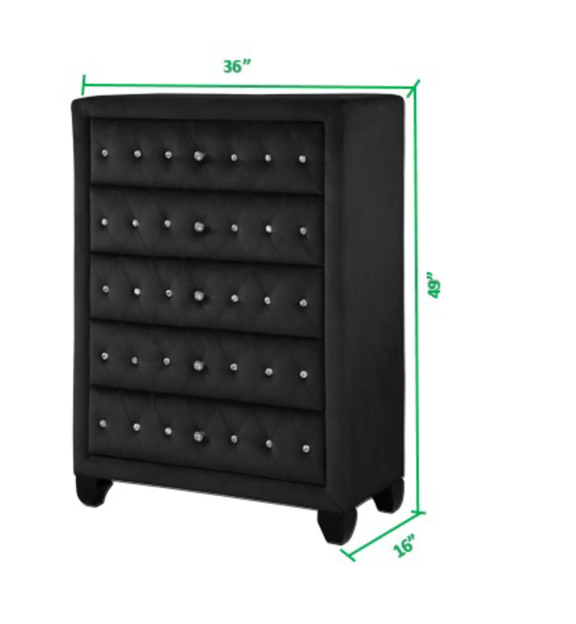 Hazel Queen Vanity 5 Black - Image 24