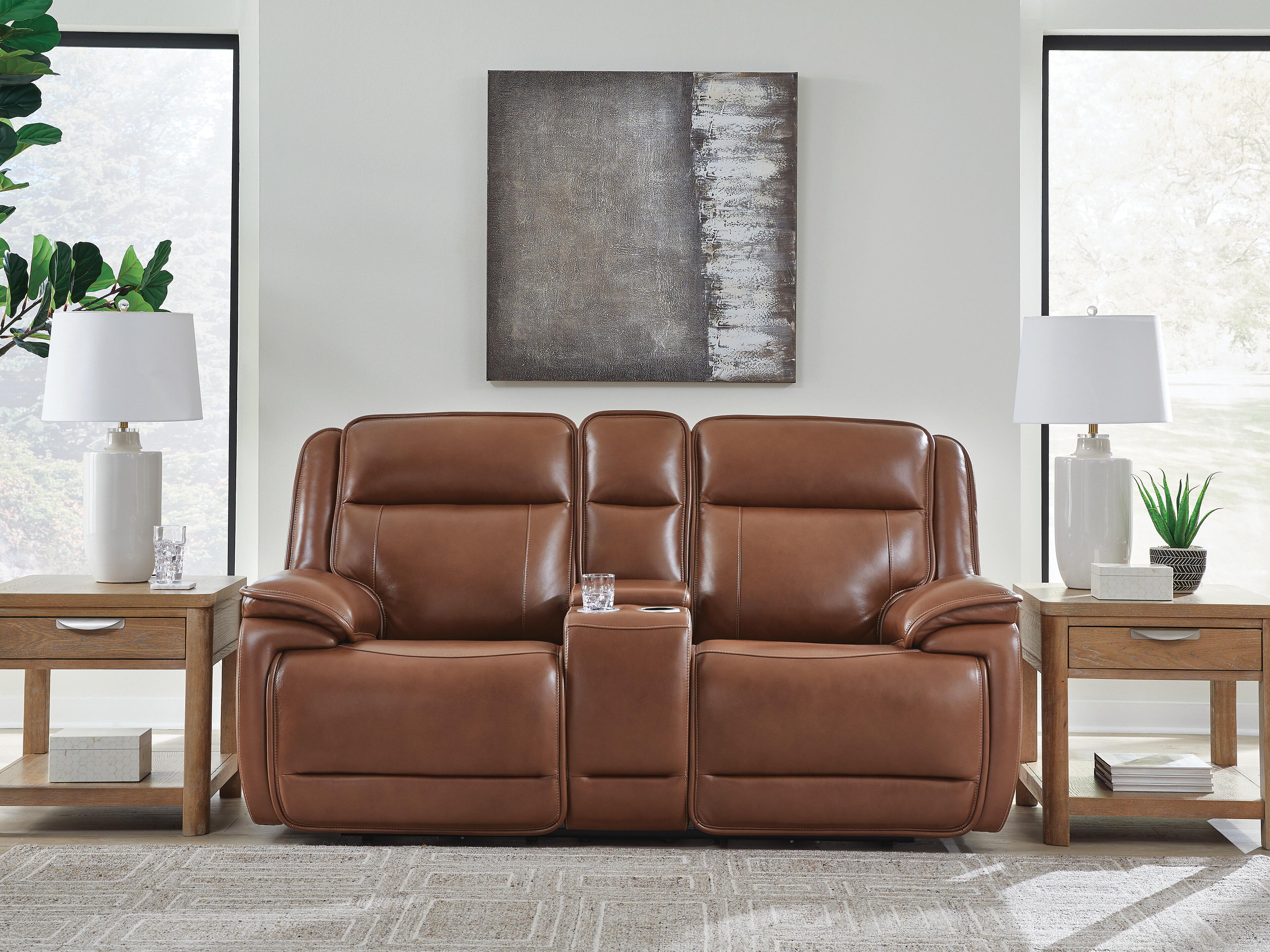 Healy Pier Power Reclining Loveseat with Console - Image 2