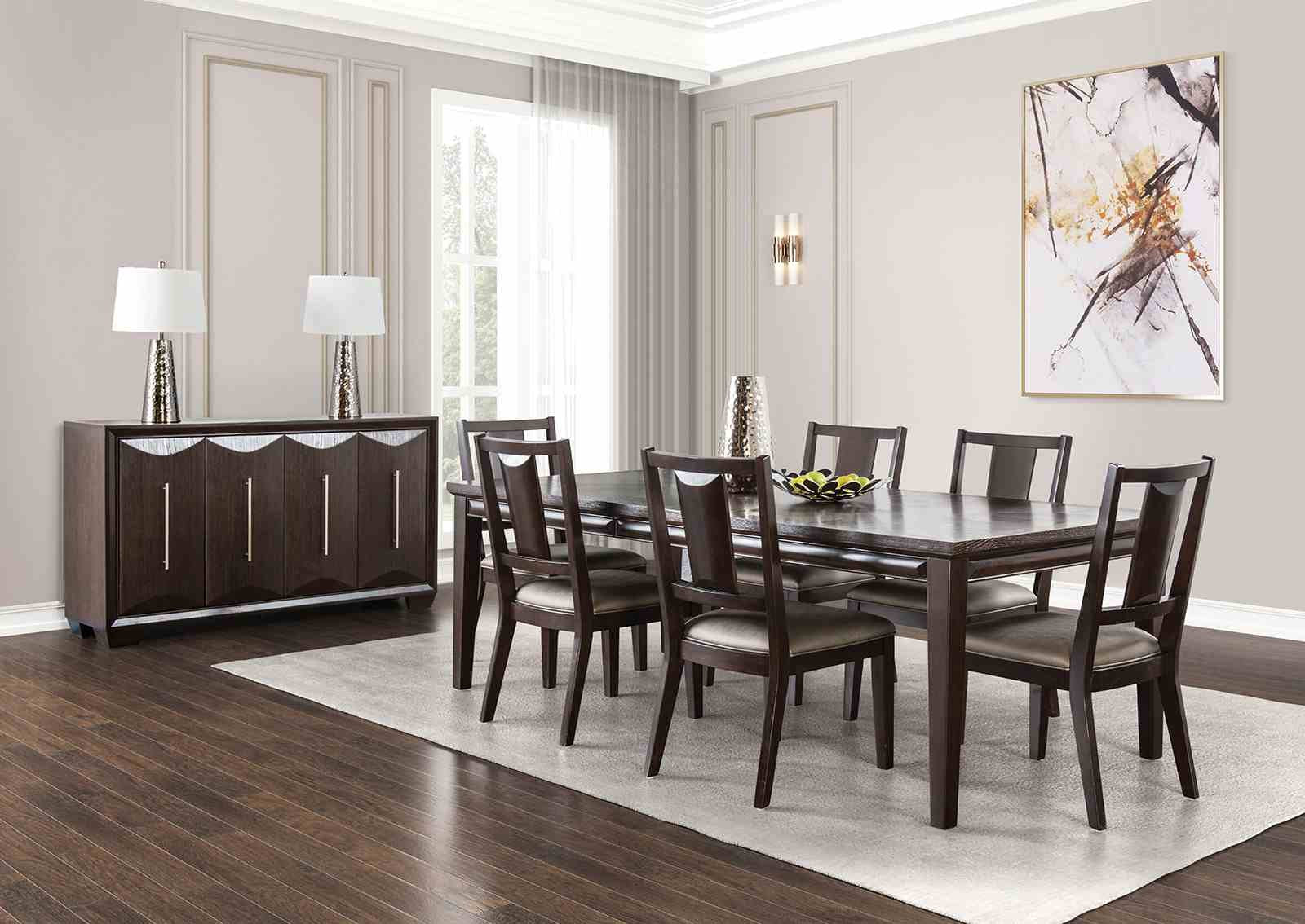 Hinwitz Dining Table, Espresso