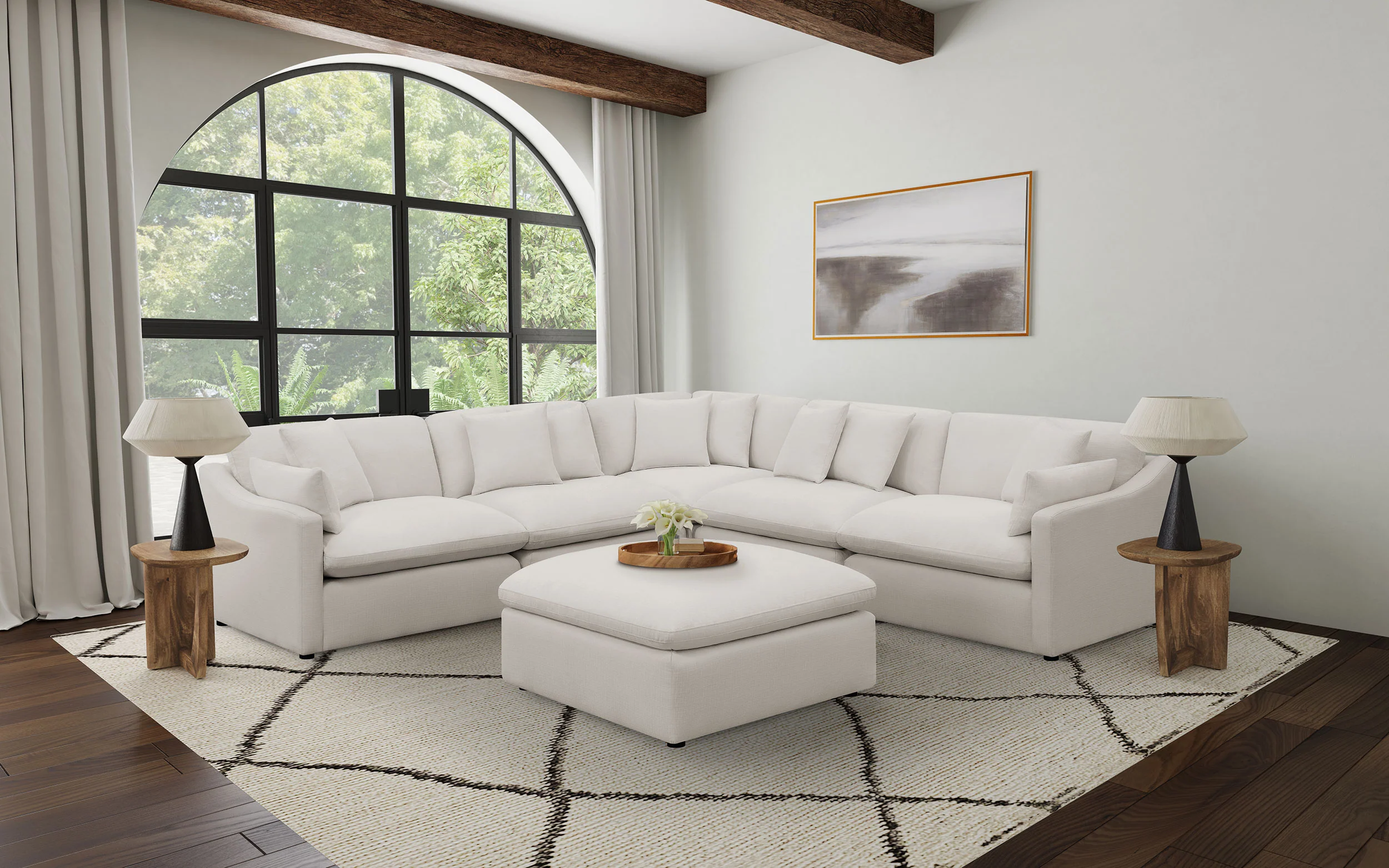 Hobson Armless Chair - Image 12