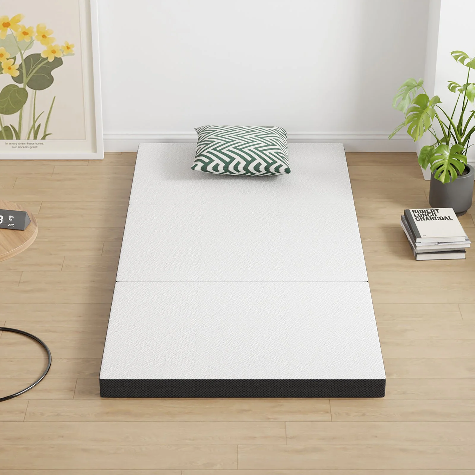 Hollyhock 3" Twin Tri-Fold Memory Foam Topper - Image 2