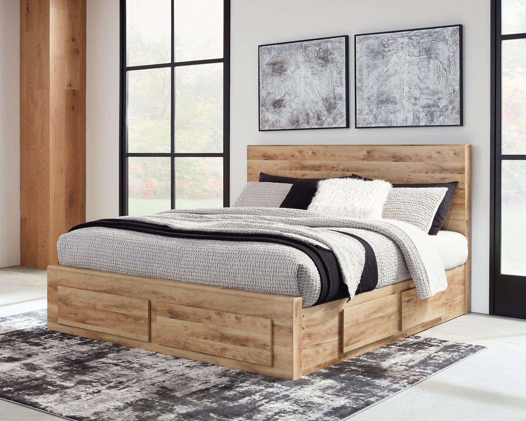 Hyanna Panel Storage Bed with 2 Under Bed Storage Drawer - Image 19
