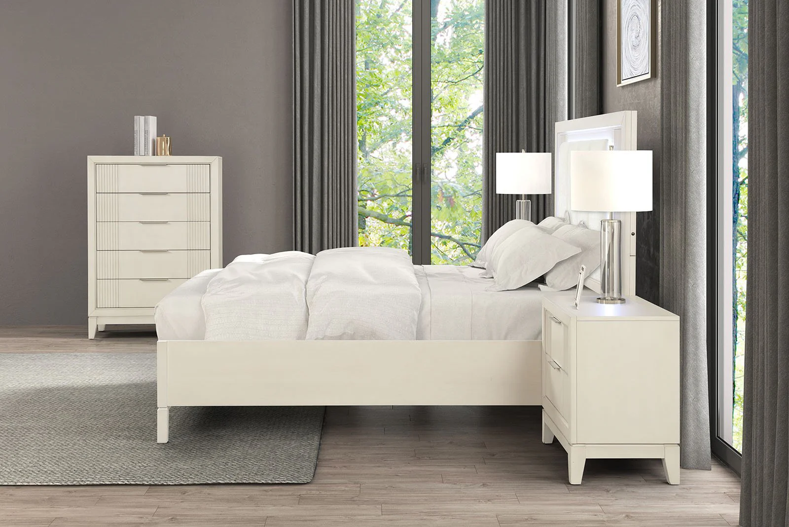 Isadore 4 Pc. Queen Bedroom Set - Image 3