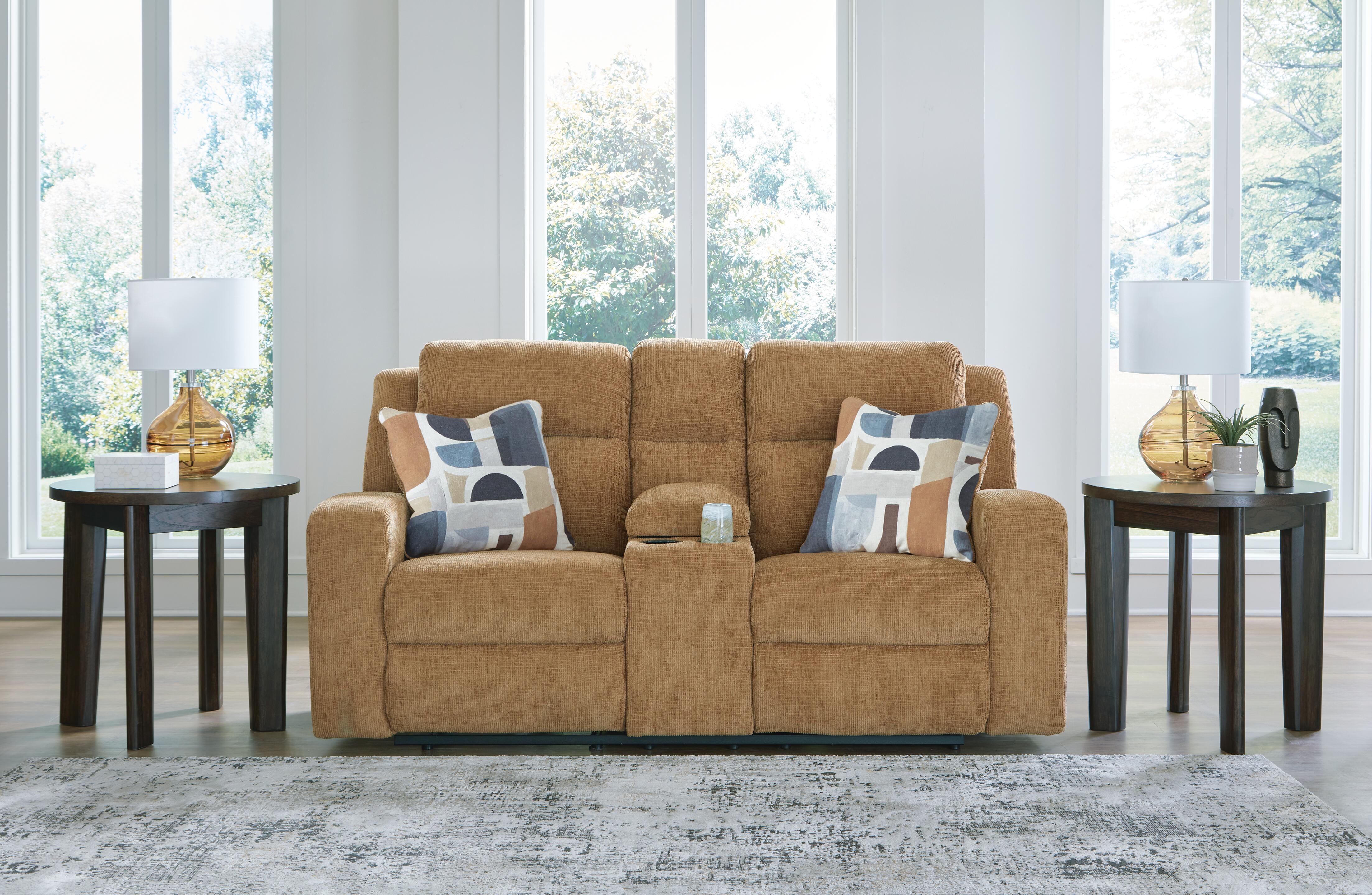 Kanlow Reclining Loveseat with Console - Image 2