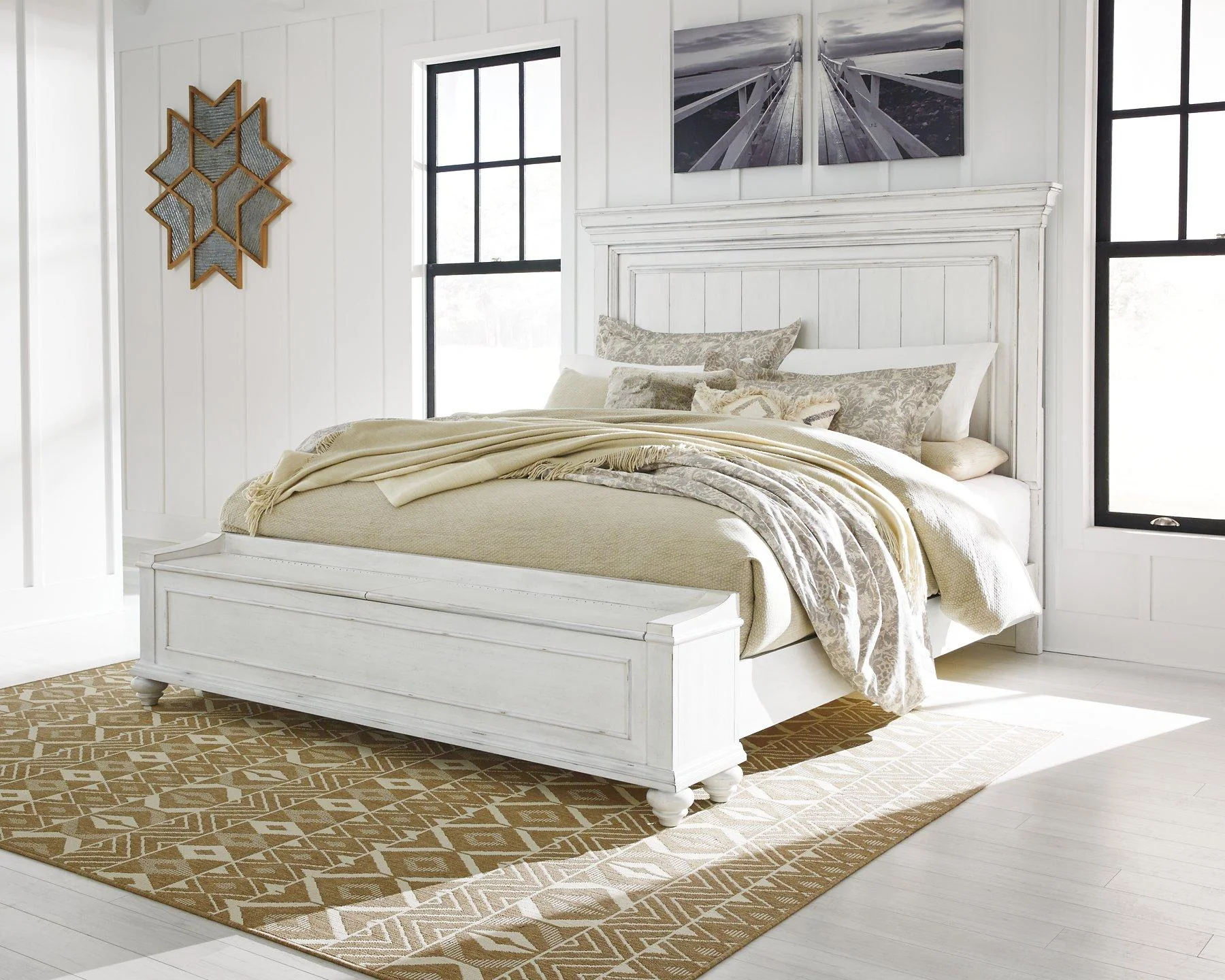 Kanwyn Bed with Storage Bench - Image 18