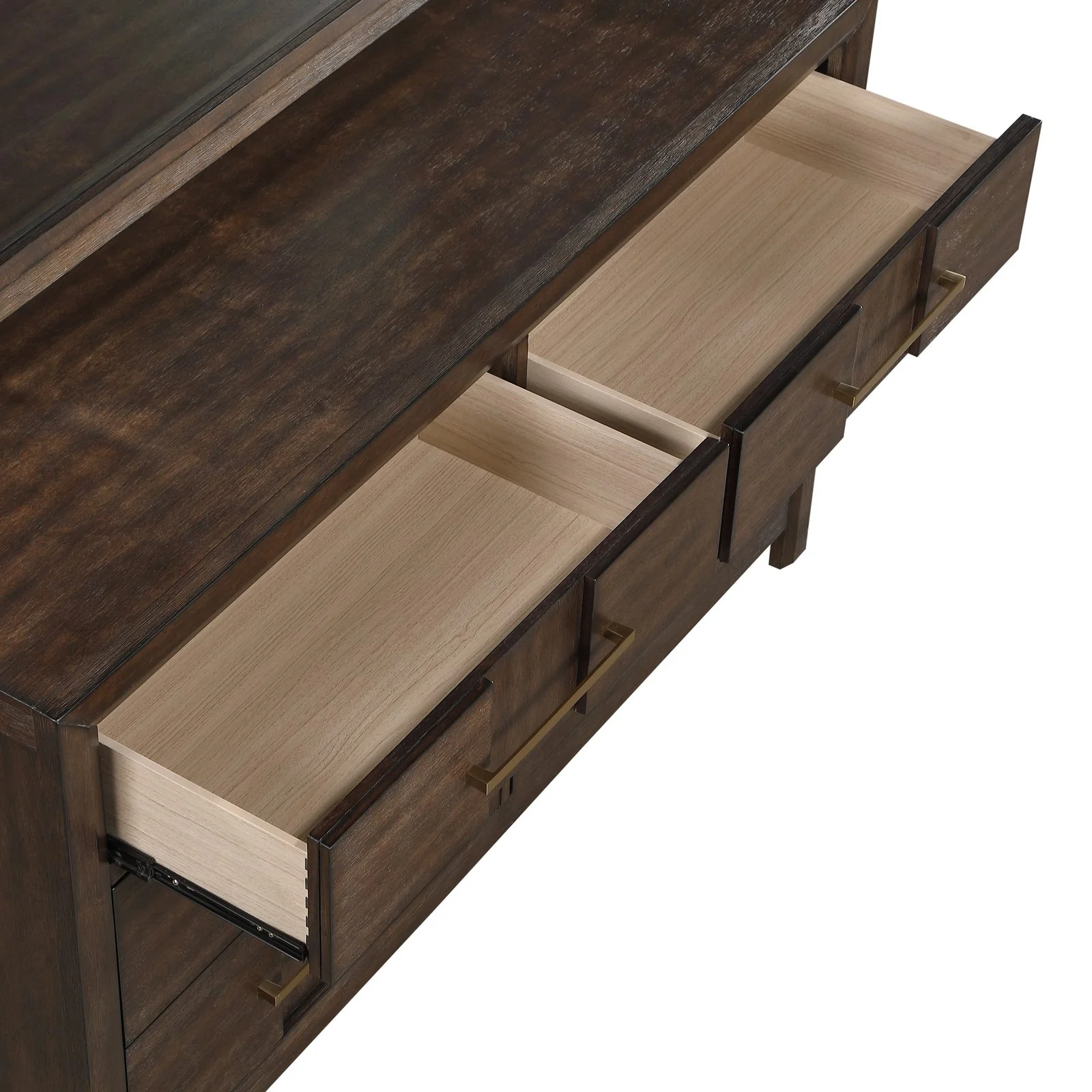Kenzo King 5 Pc Bedroom Set Walnut - Image 8