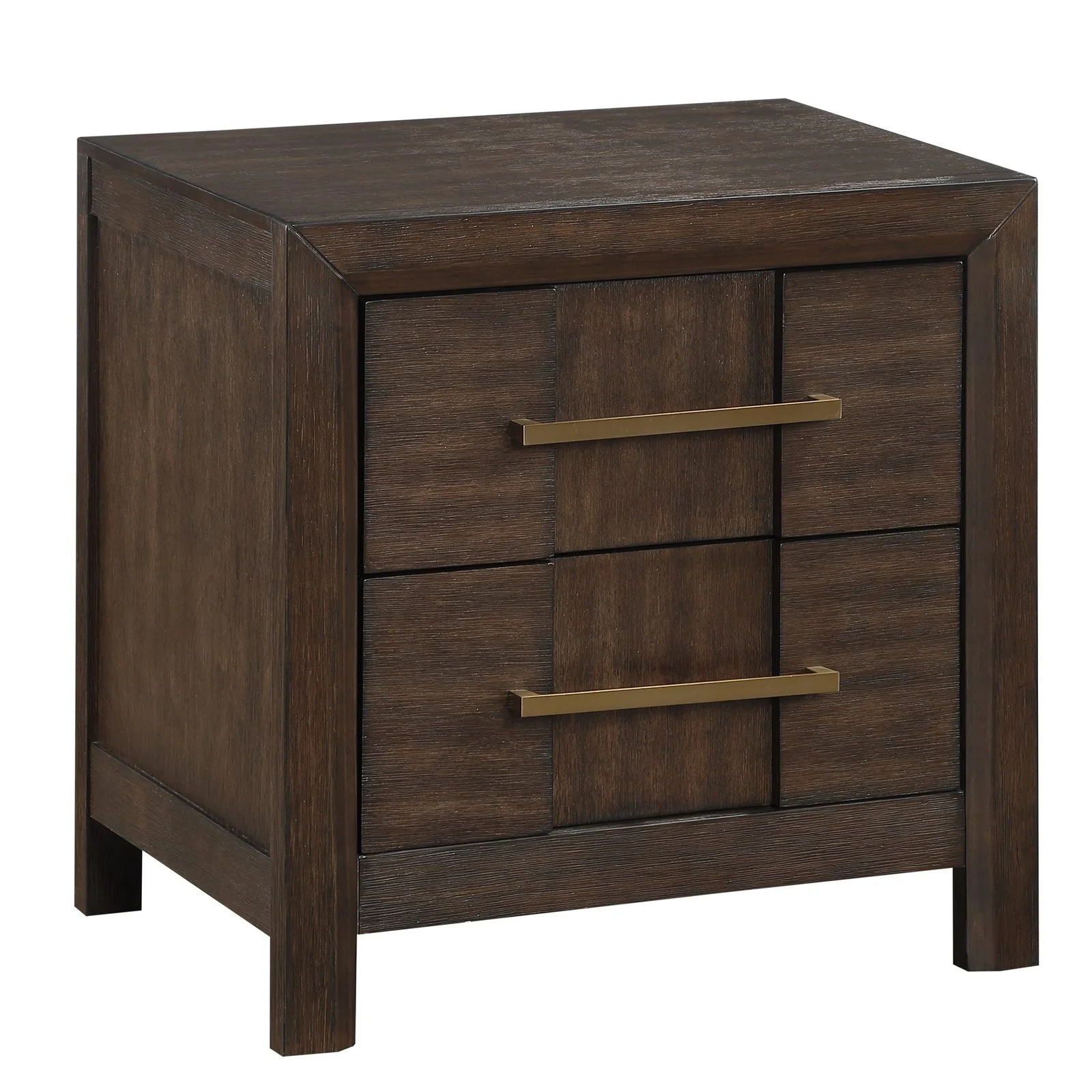 Kenzo Queen 4 Pc Bedroom Set Walnut - Image 13