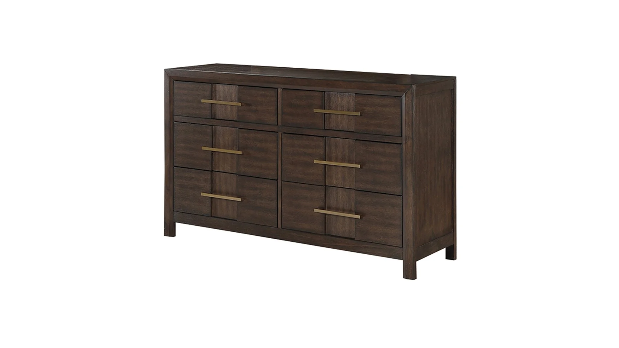 Kenzo Queen 4 Pc Bedroom Set Walnut - Image 6