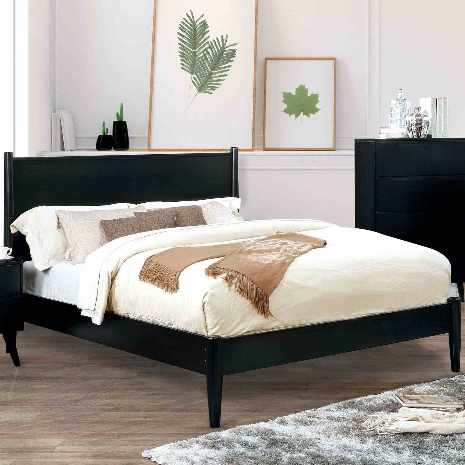 Lennart Ii E.King Bed, Black