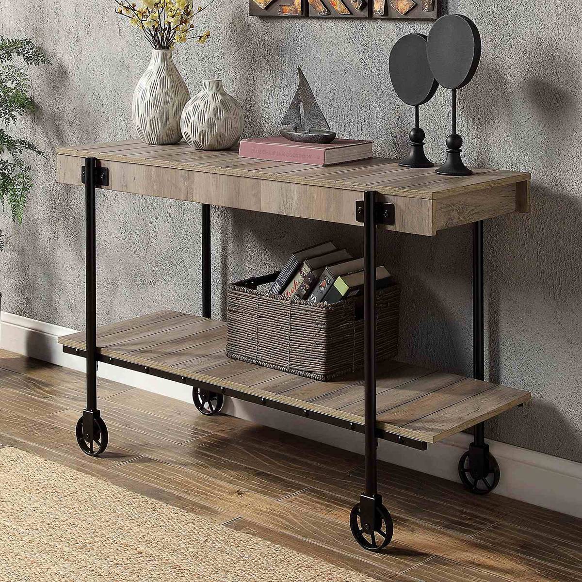 Lobb Sofa Table, Natural Tone