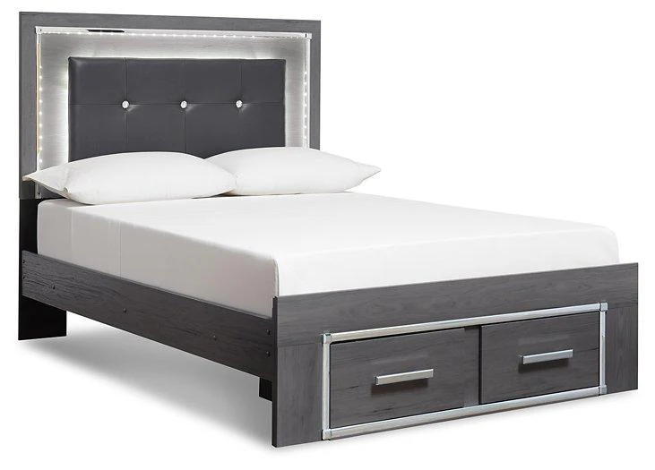 Lodanna Bed with 2 Storage Drawers - Image 56