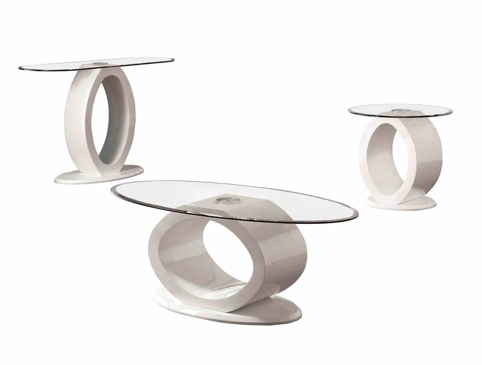 Lodia Iii End Table, White - Image 4