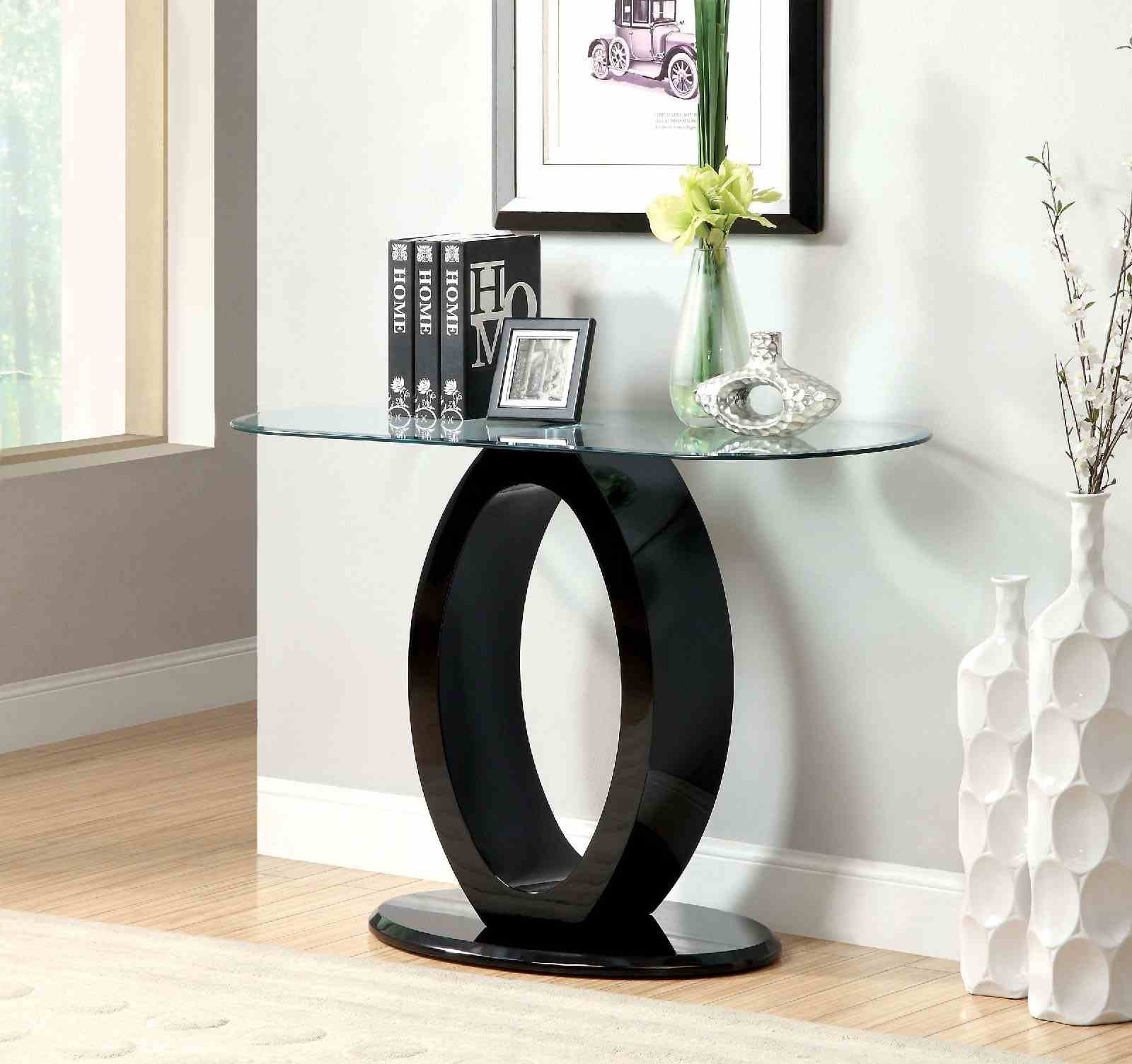 Lodia Iii Sofa Table, Black