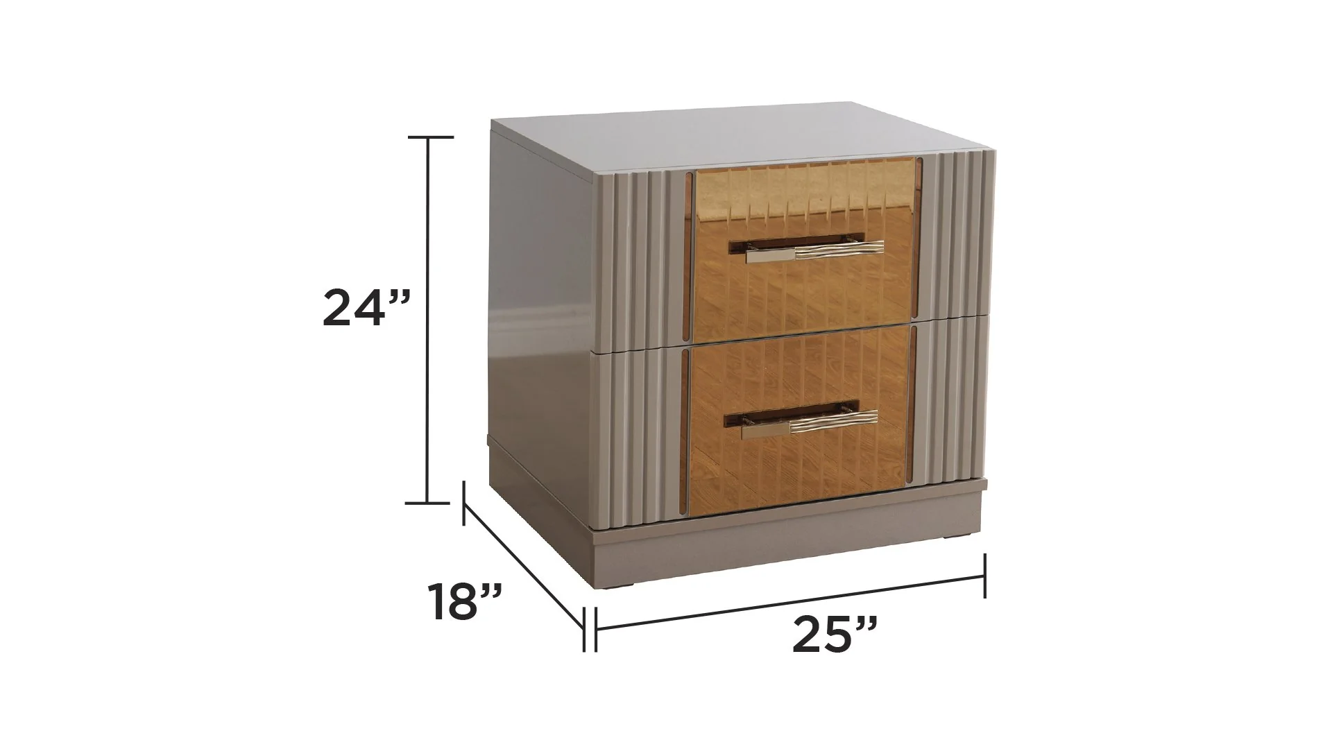Lorenzo King 4 Pc Bedroom Set River Sand - Image 13