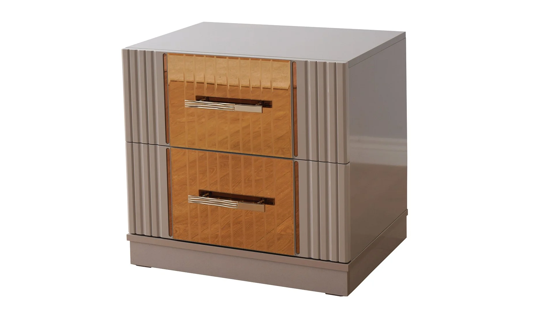 Lorenzo King 4 Pc Bedroom Set River Sand - Image 15