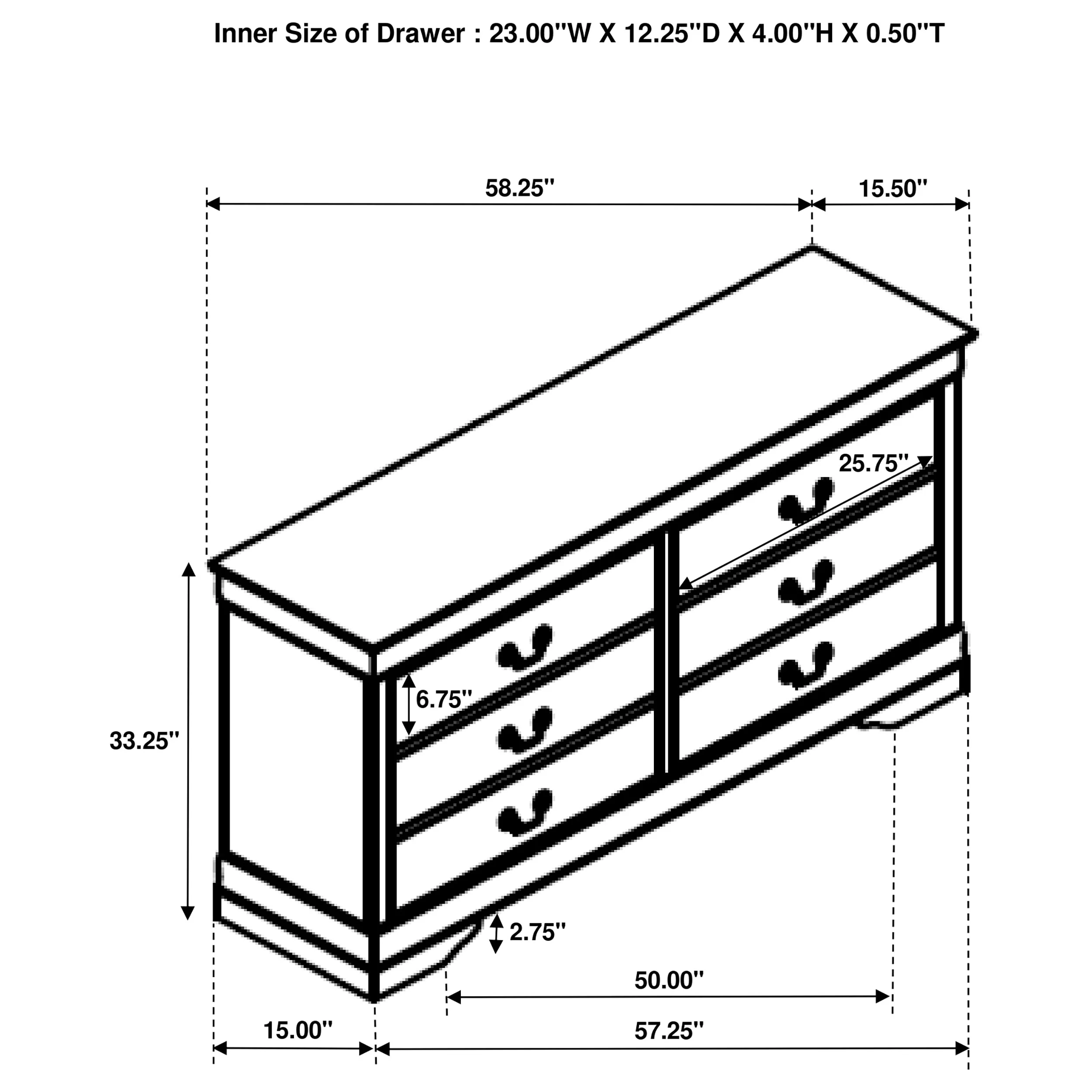 Louis Philippe Bedroom Set - Image 166