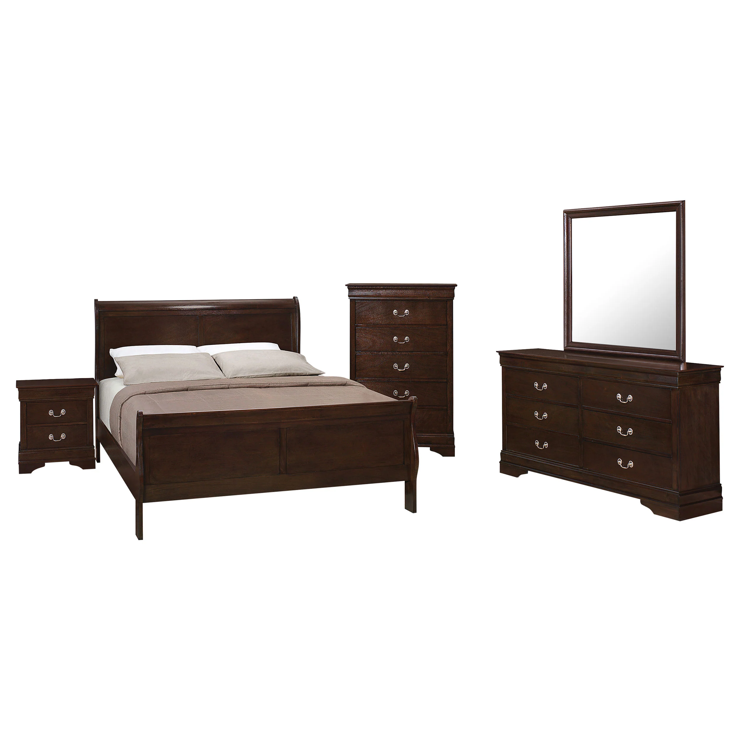 Louis Philippe Bedroom Set - Image 96