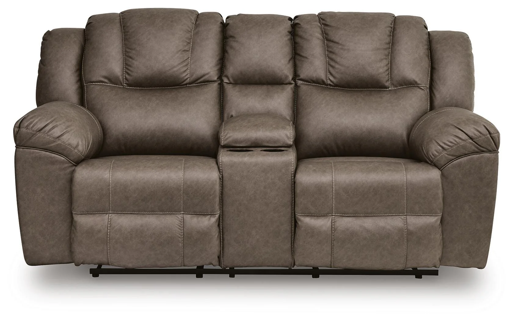 Lowilla Reclining Loveseat with Console - Image 4