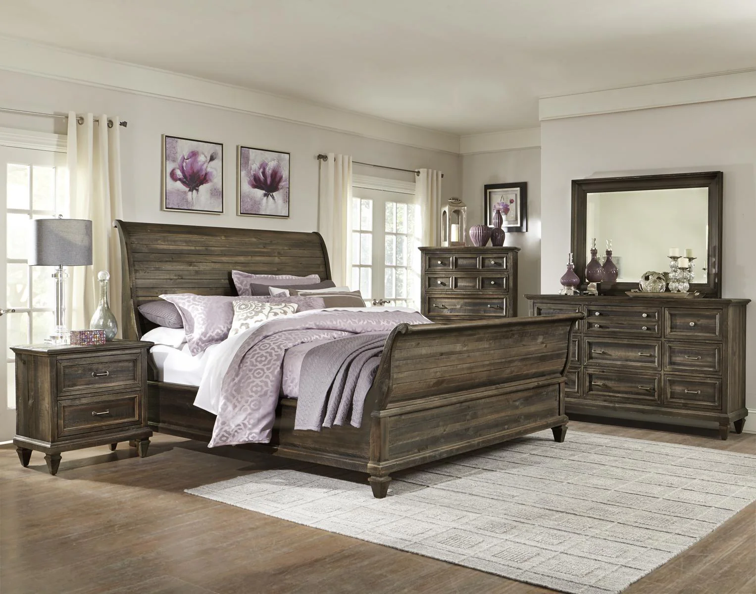 Magnussen Calistoga 5 Drawer Chest in Weathered Charcoal - Image 3