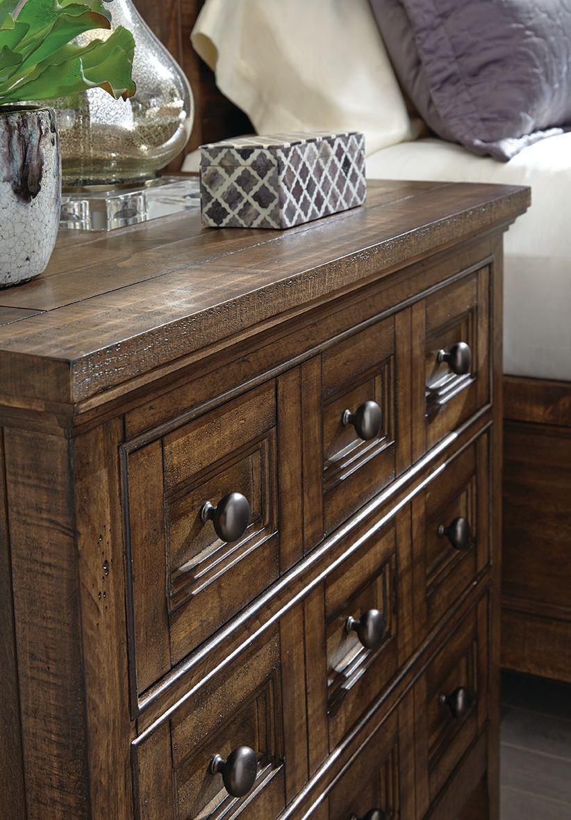 Magnussen Furniture Bay Creek Drawer Nightstand in Toasted Nutmeg - Image 3