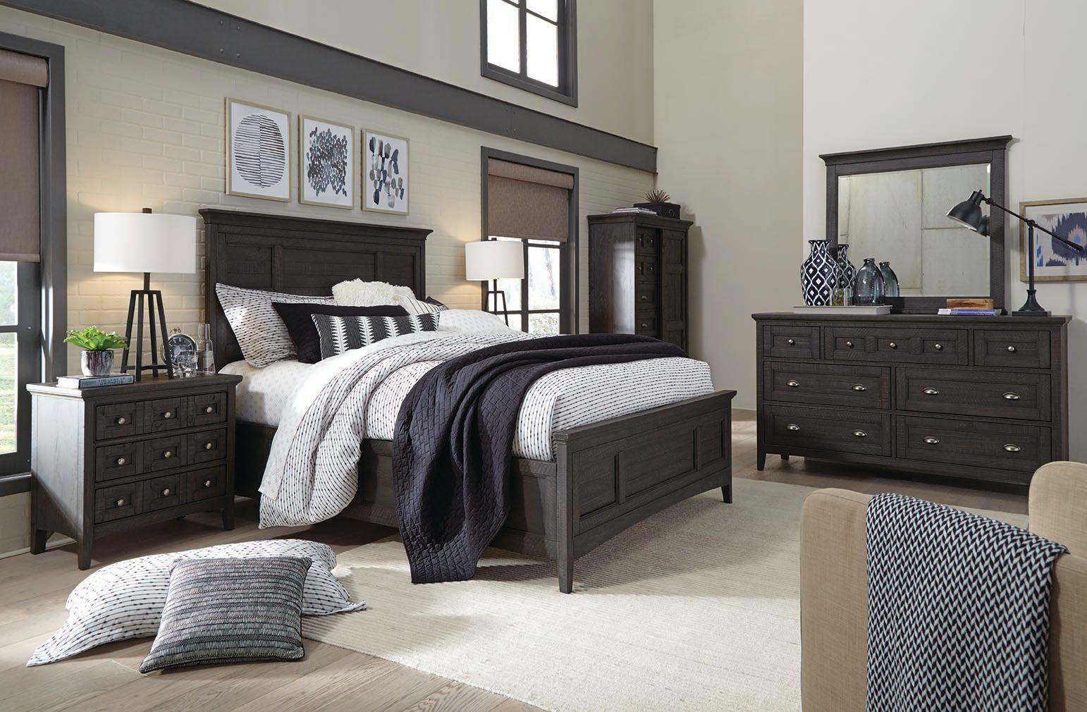 Magnussen Furniture Westley Falls Drawer Nightstand in Graphite - Image 3