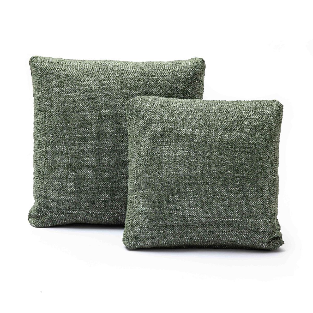 Malolo Green Basketweave 20 inch Square Vegan-Down Pillow - COVER - Image 5