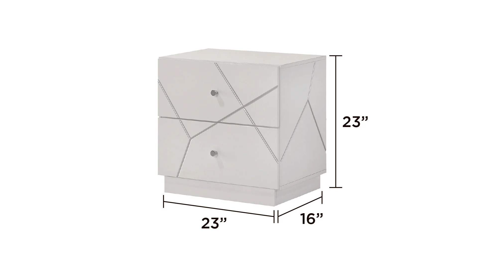 Manhattan Queen 5PC Bedroom Set White - Image 14