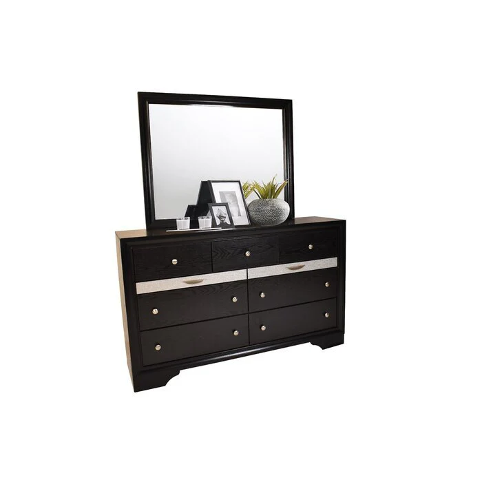 Matrix 4 Pc King Bed Black - Image 12