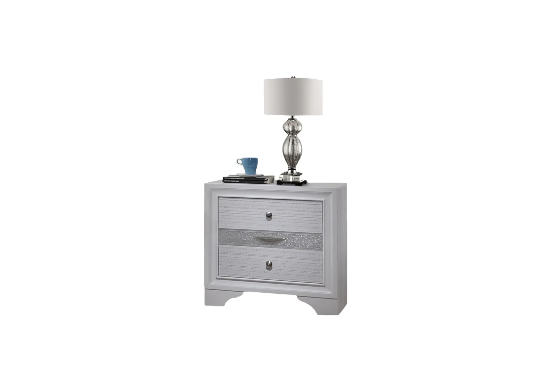 Matrix 4 Pc Queen Bed White - Image 14