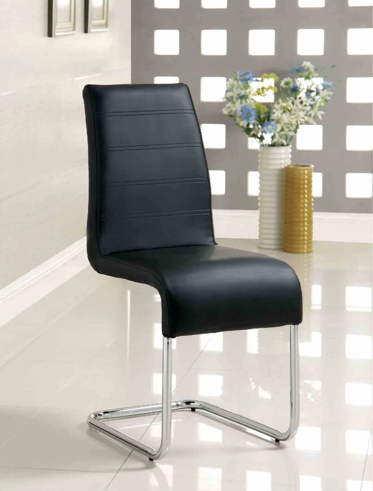 Mauna Side Chair, Black (2/CTN)