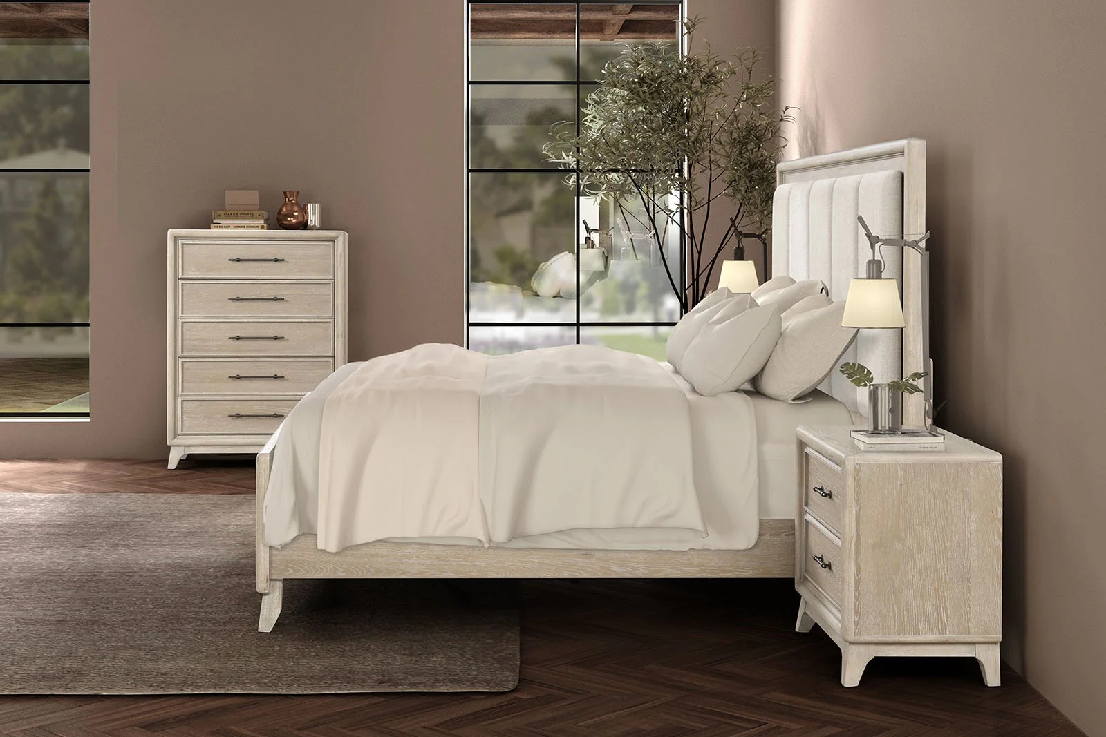 Midhurst 5 Pc. Queen Bedroom Set w/ Chest - Image 3