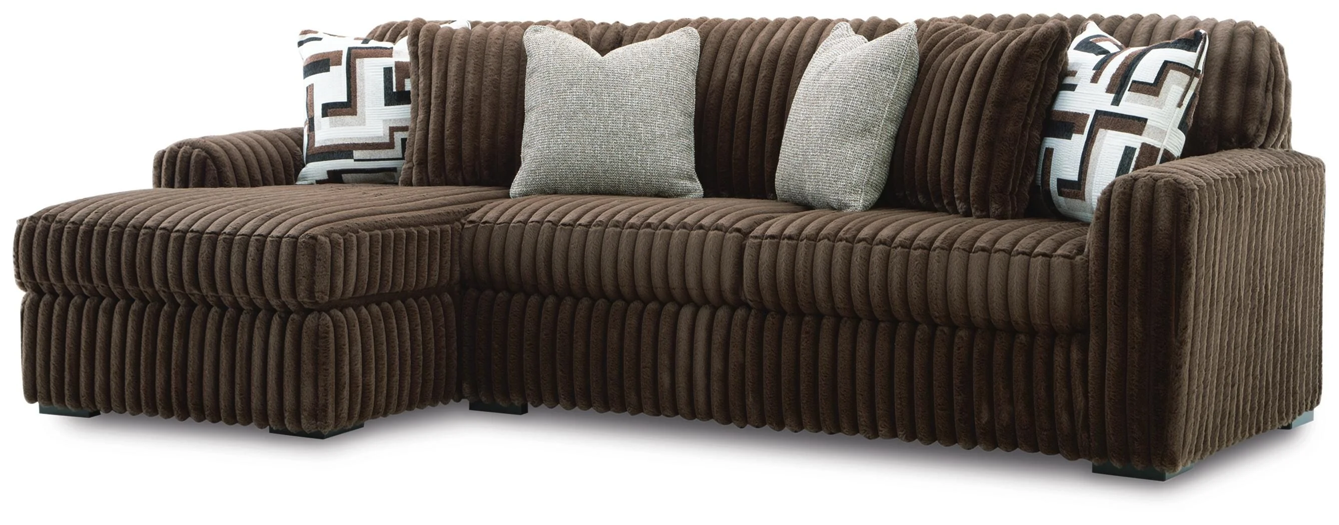 Midnight-Madness Sectional Sofa with Chaise - Image 72