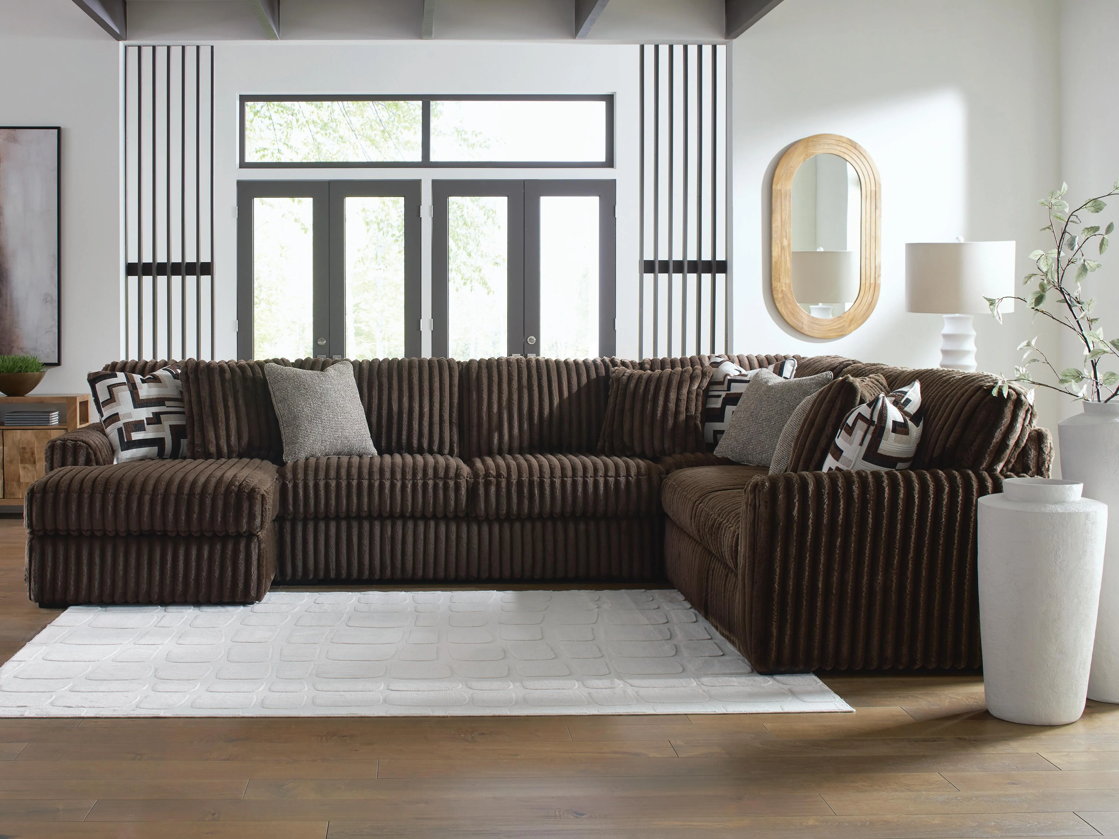 Midnight-Madness Sectional with Chaise - Image 195