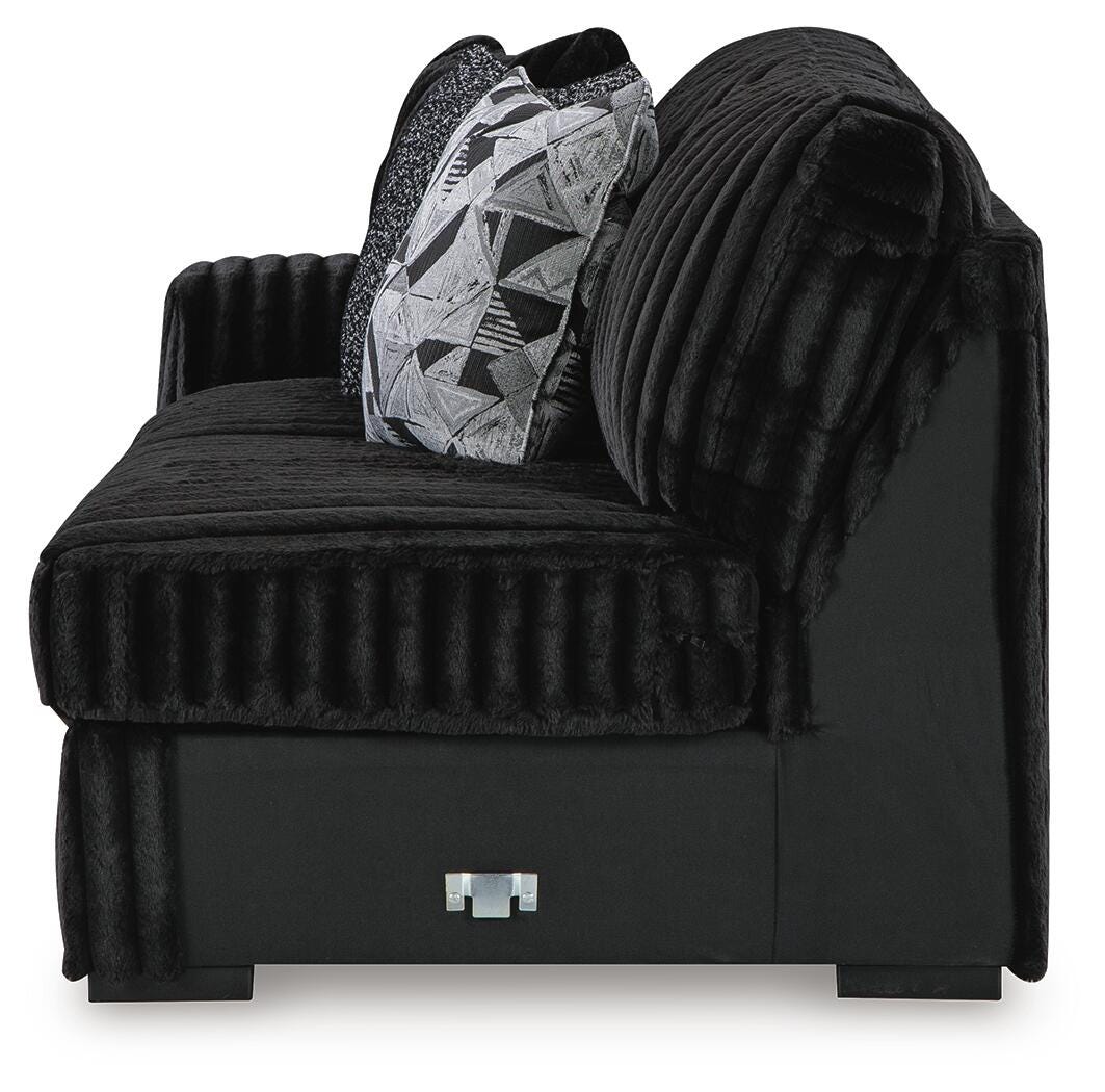 Midnight-Madness Sectional with Chaise - Image 79