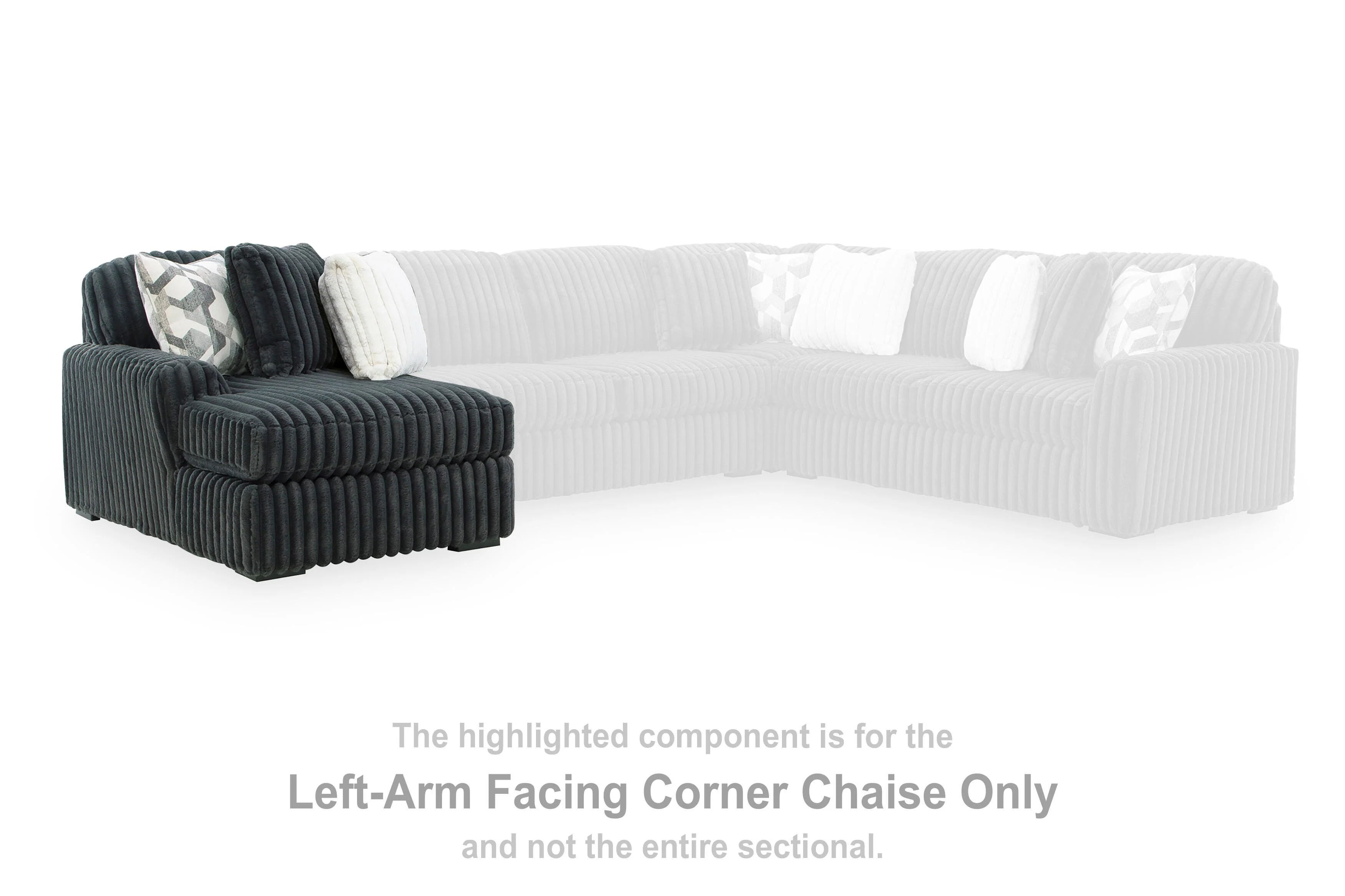 Midnight-Madness Sectional with Chaise - Image 9