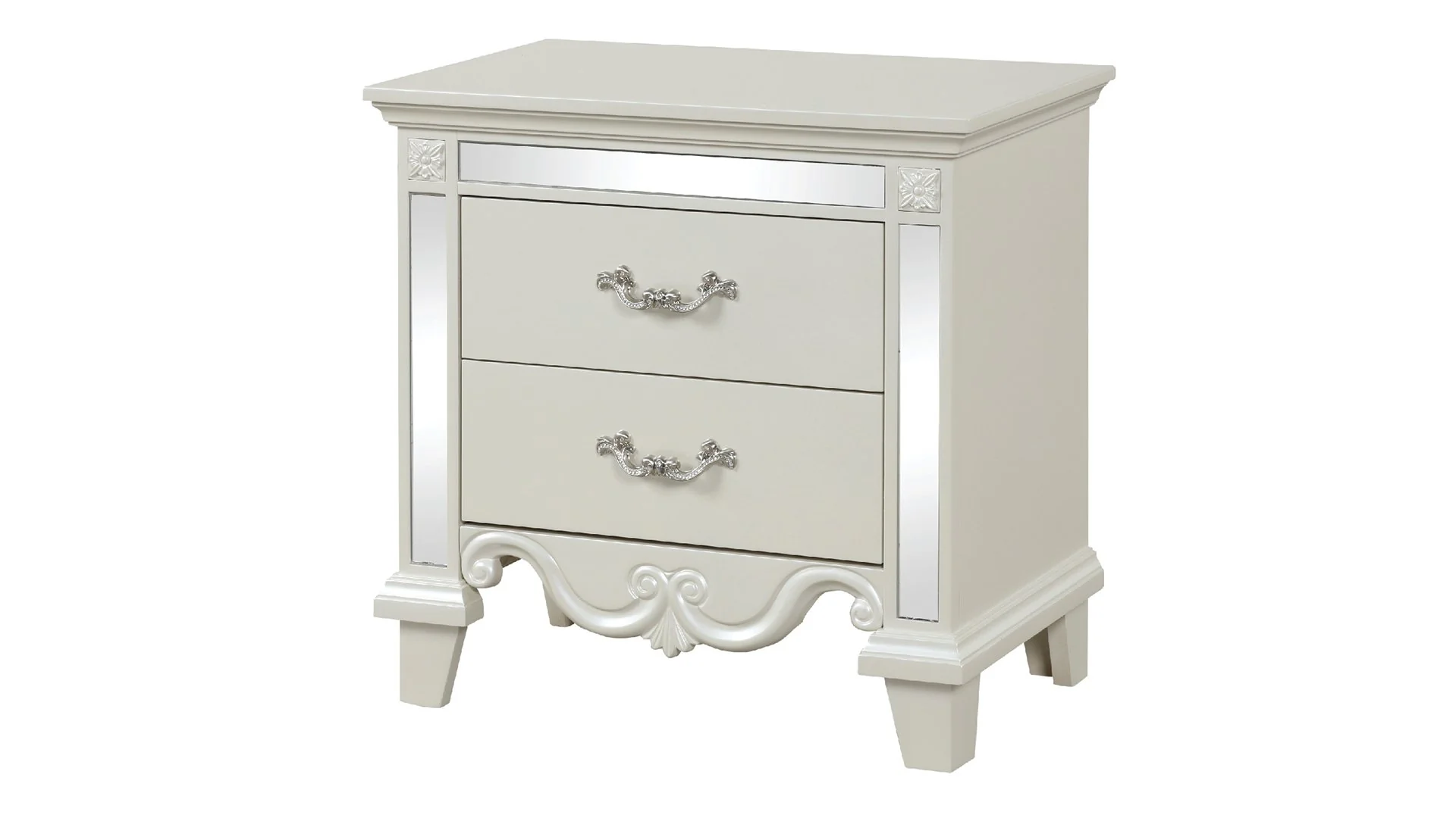 Milan King 5 Pc Bedroom Set White - Image 14