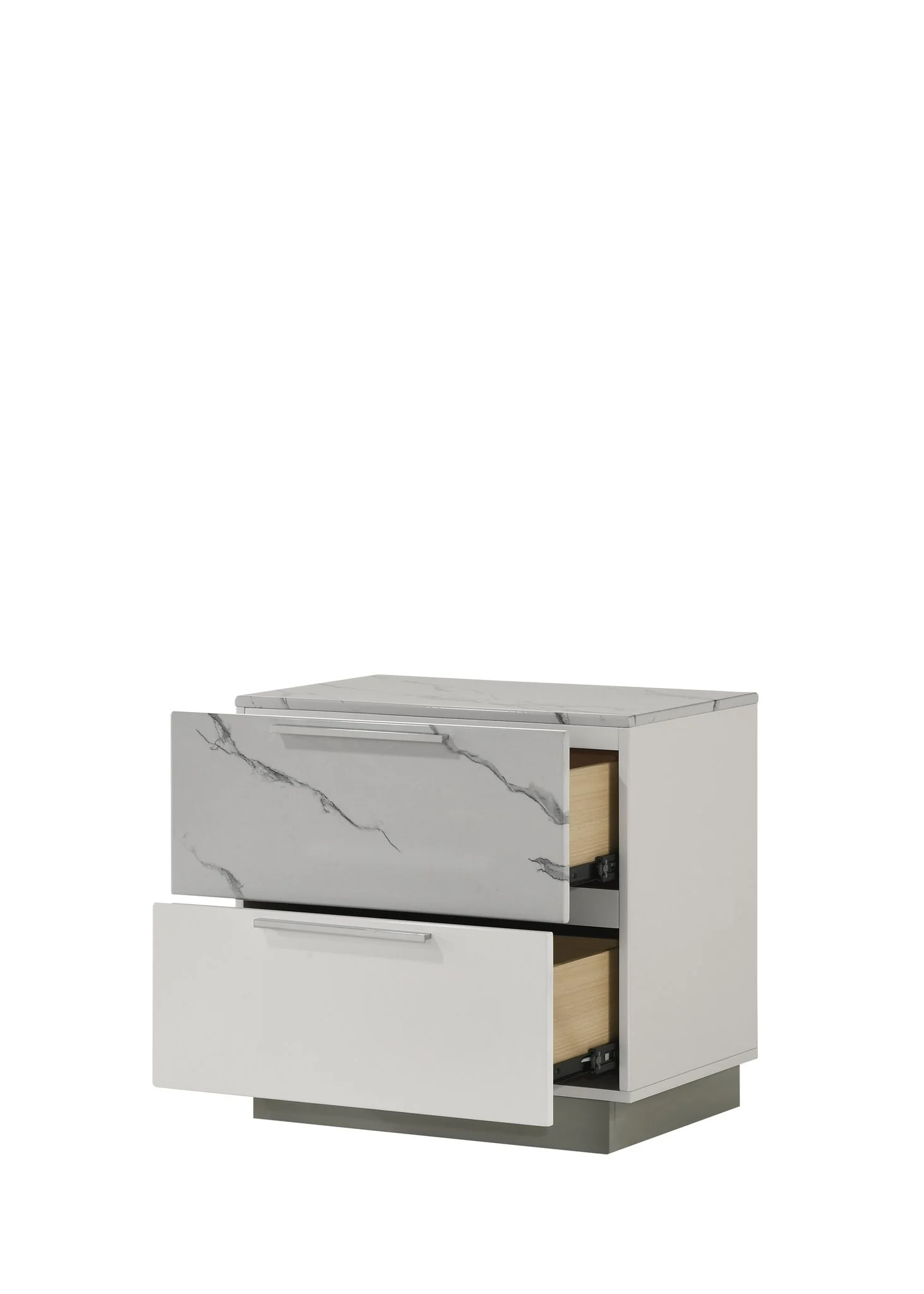 Mist Queen 5PC Bedroom Set White - Image 16