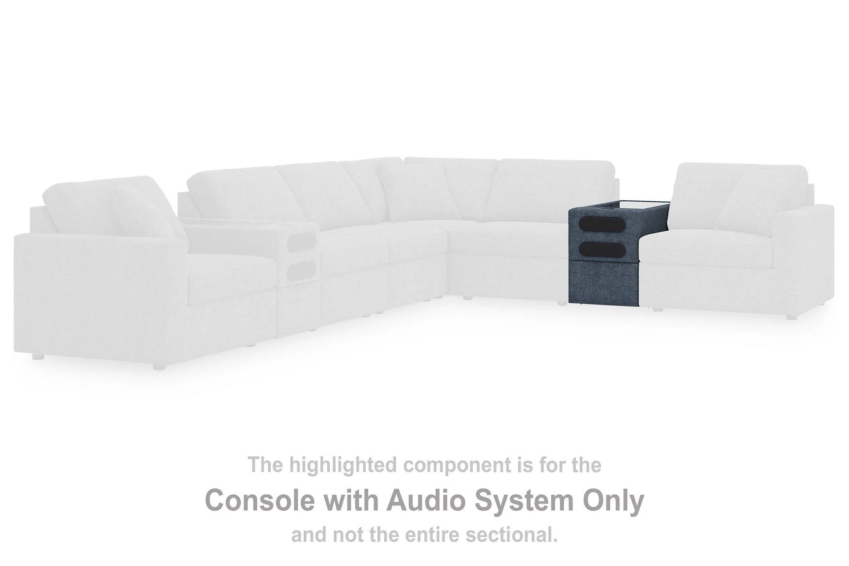 Modmax Double Chaise with Audio Consoles - Image 35