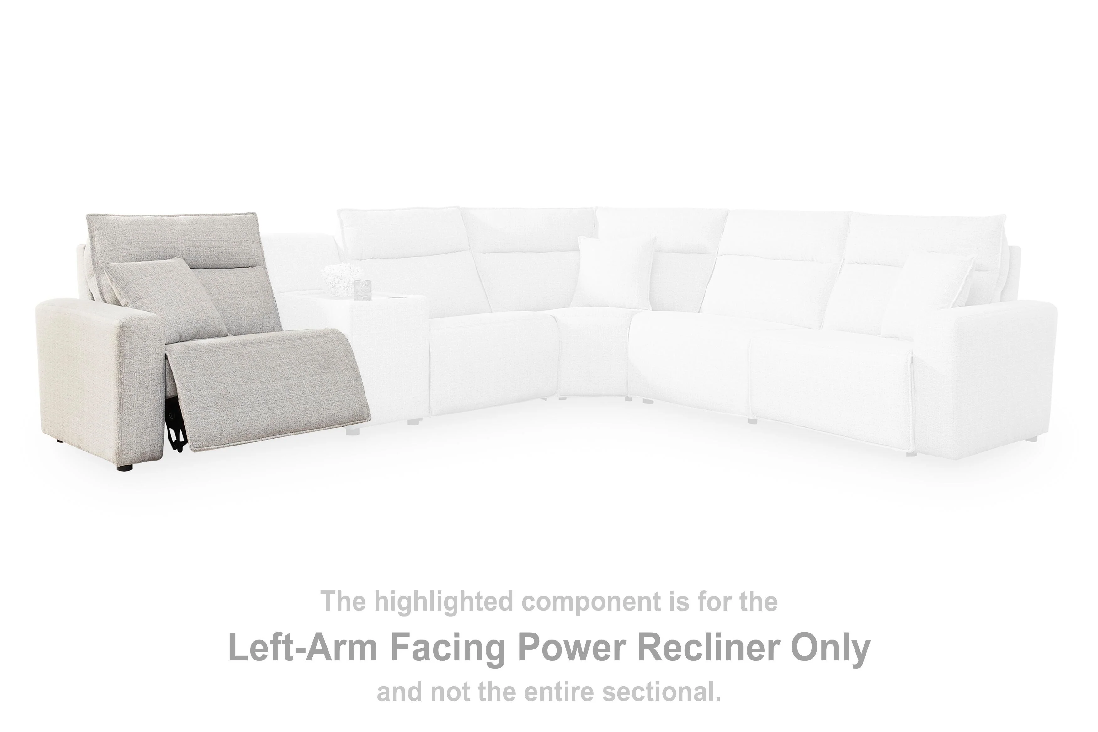 Modmax II Power Reclining Sectional with Audio Consoles - Image 29
