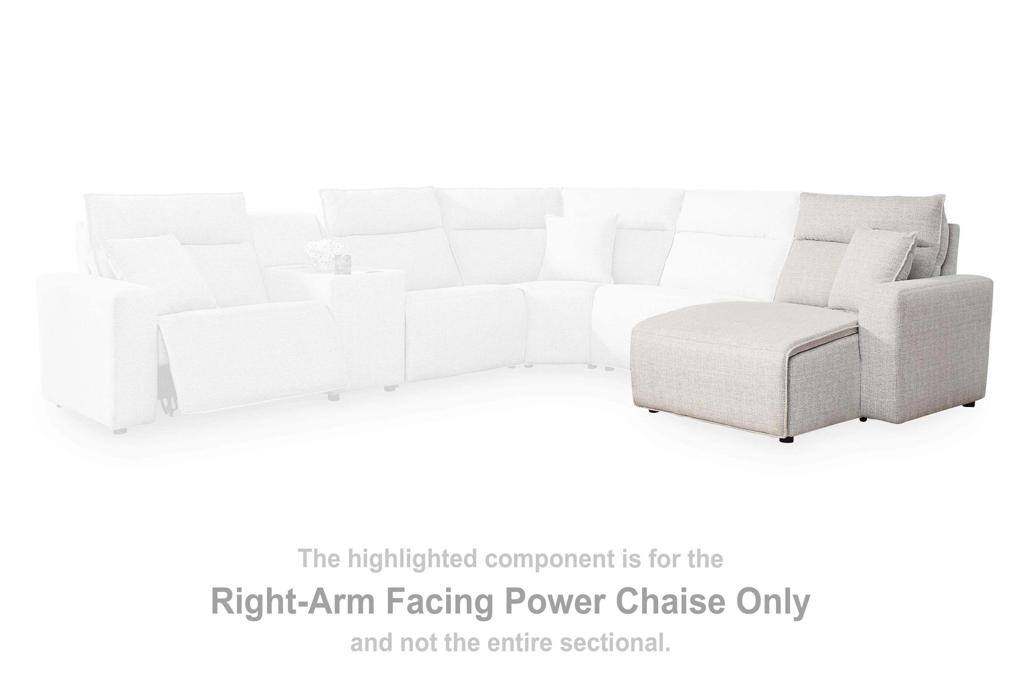 Modmax II Power Reclining Sectional with Chaise and Audio Consoles - Image 114