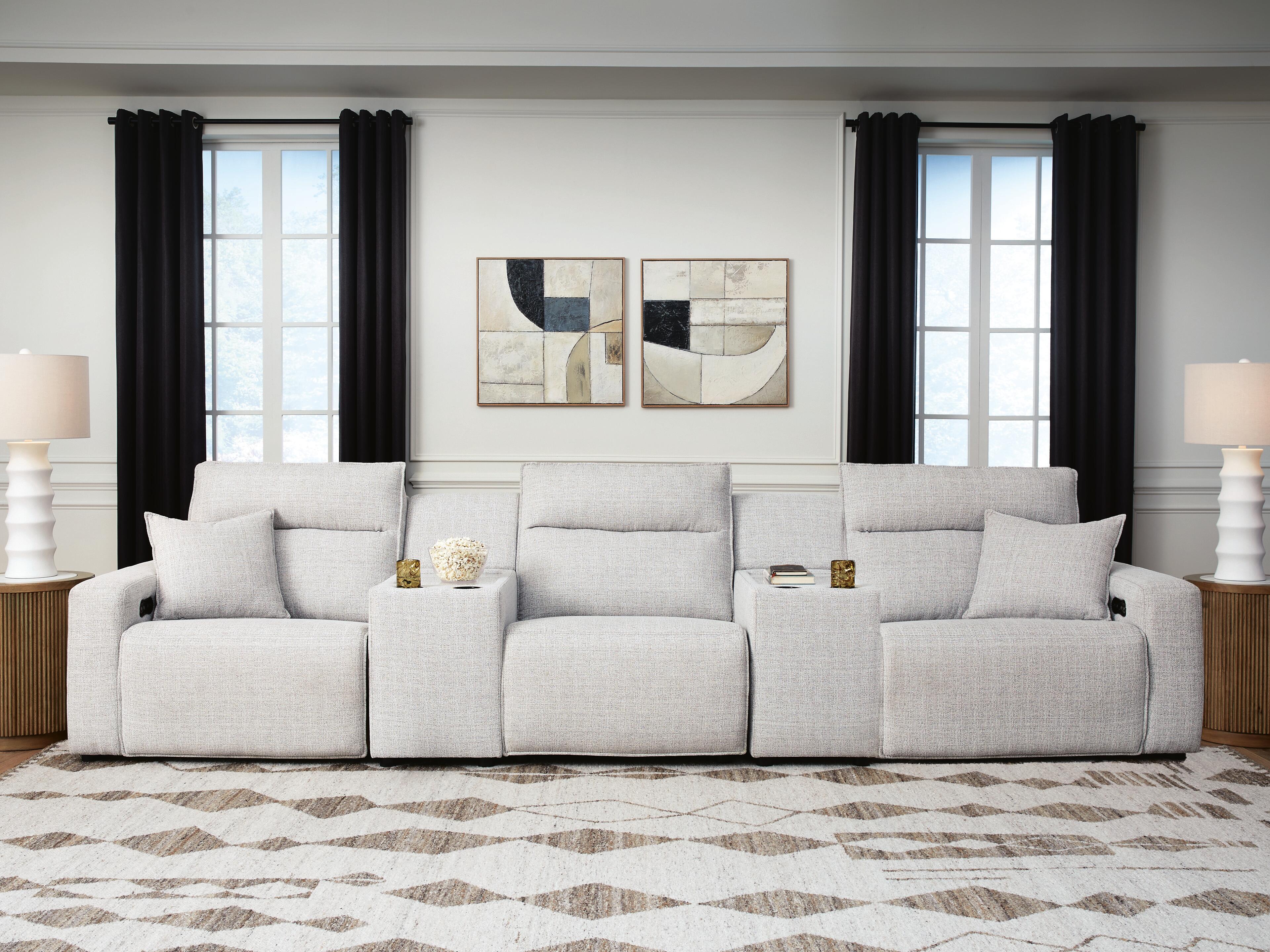 Modmax II Power Reclining Sectional with Consoles - Image 21