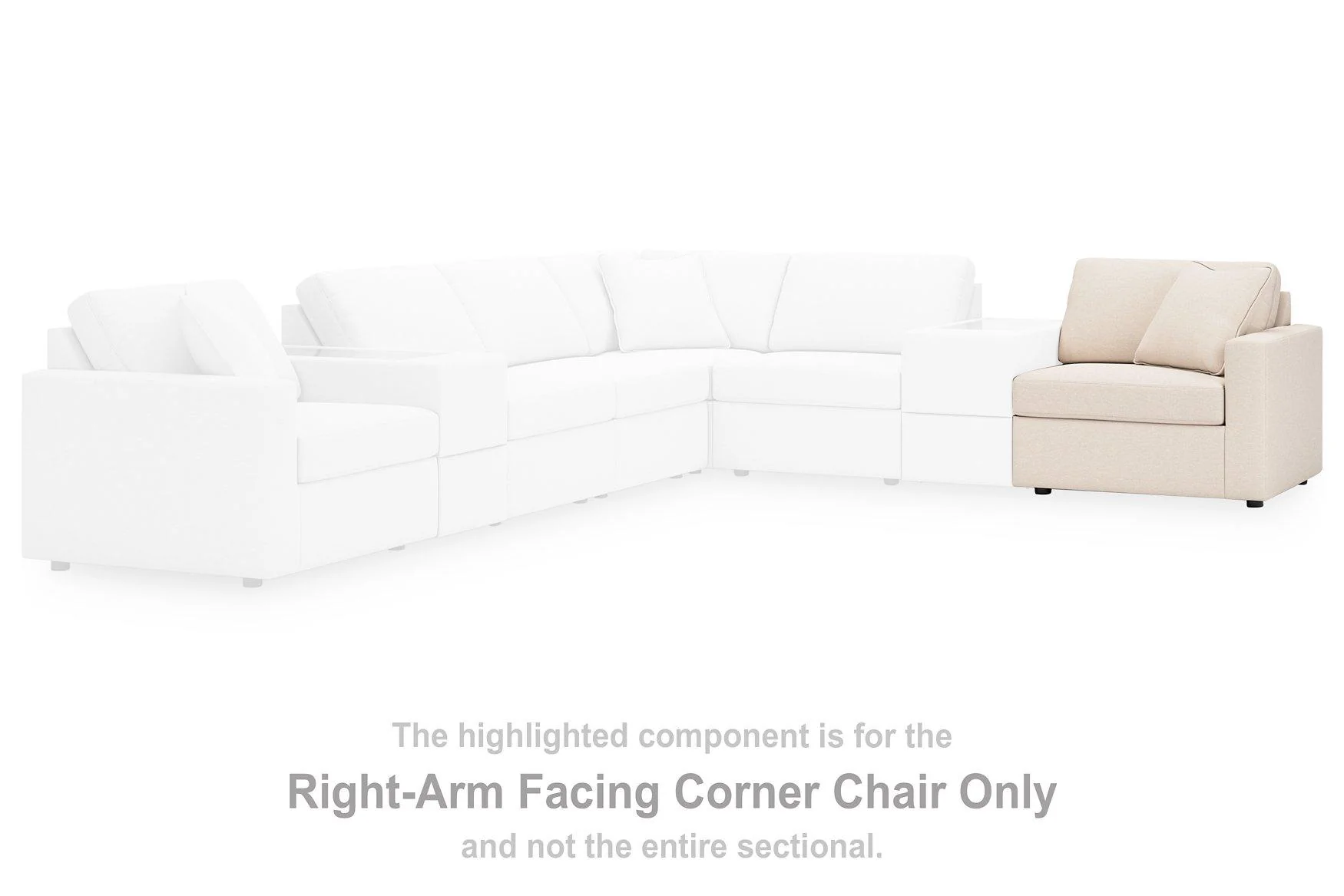 Modmax Sectional Loveseat - Image 9