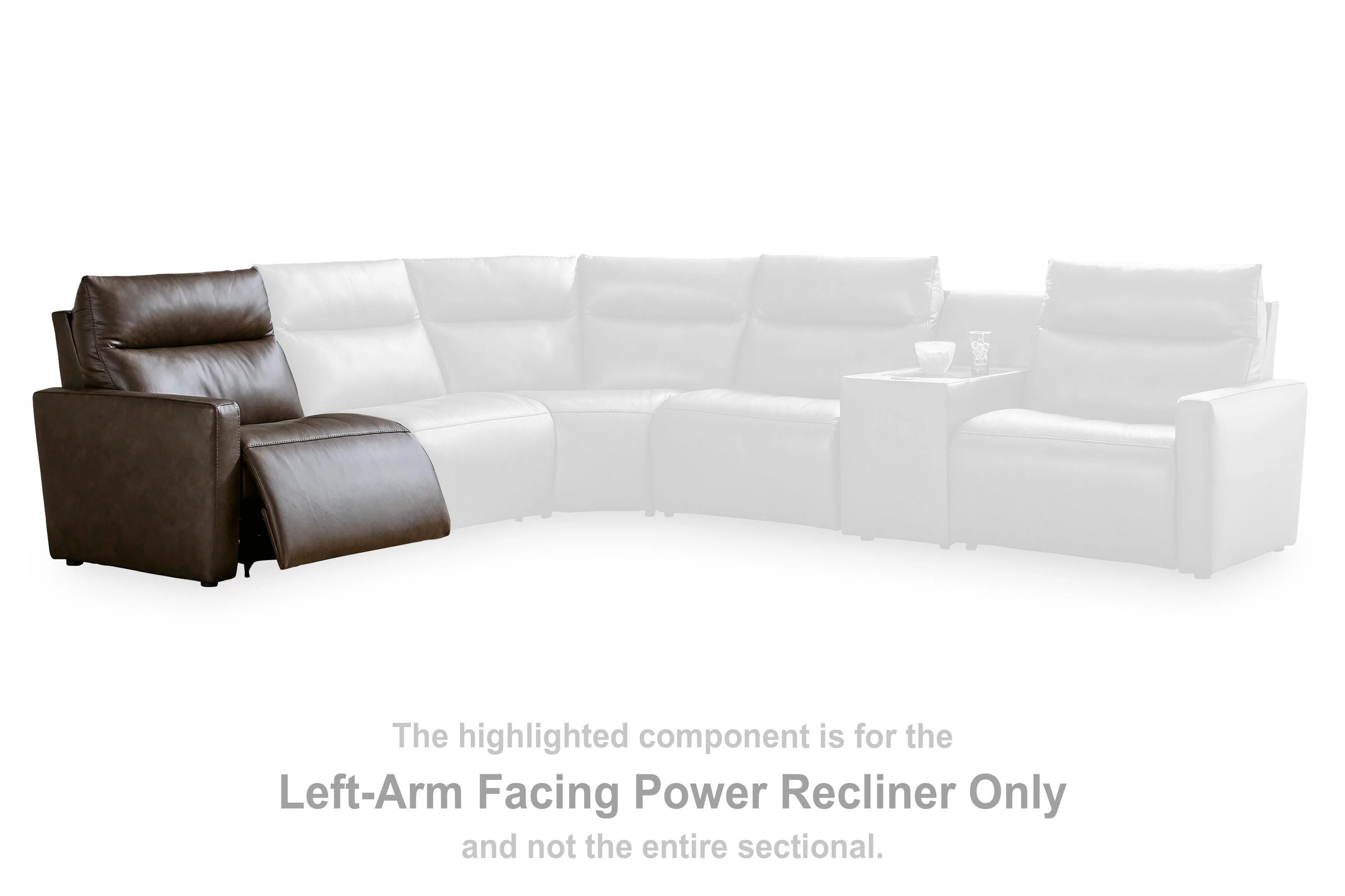 ModZ Power Reclining Sectional with Audio Consoles - Image 57