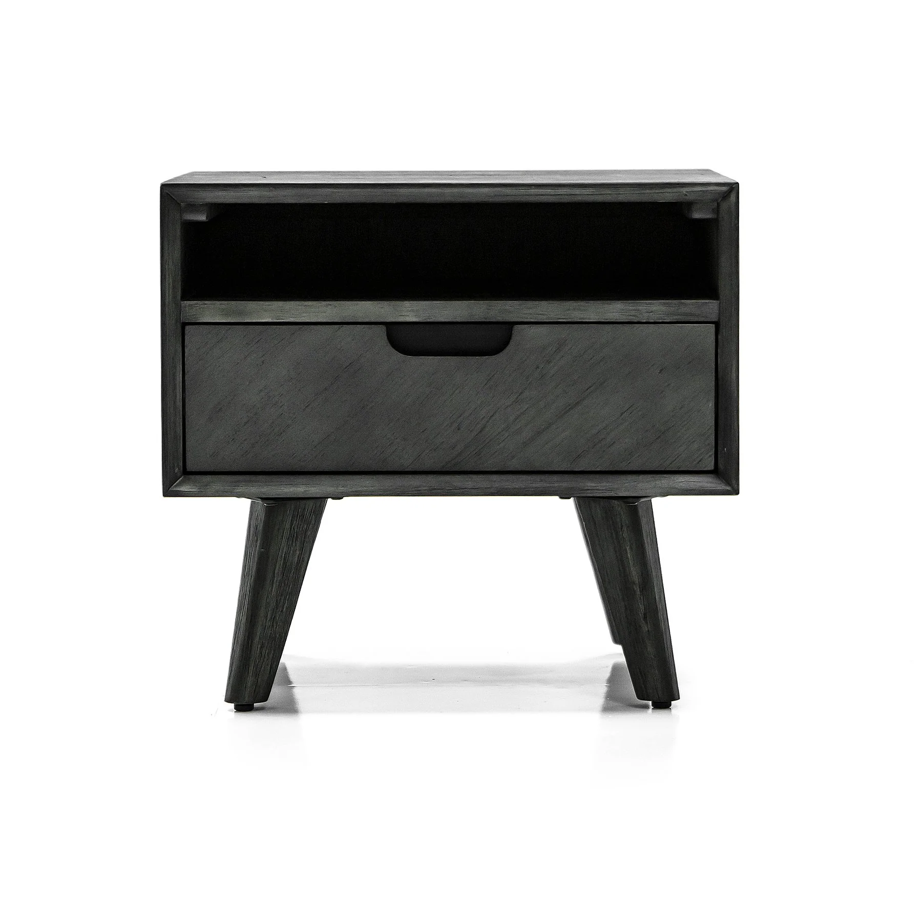 Mohave 3 Piece Acacia Queen Bed and Nightstands Bedroom Set - Image 4