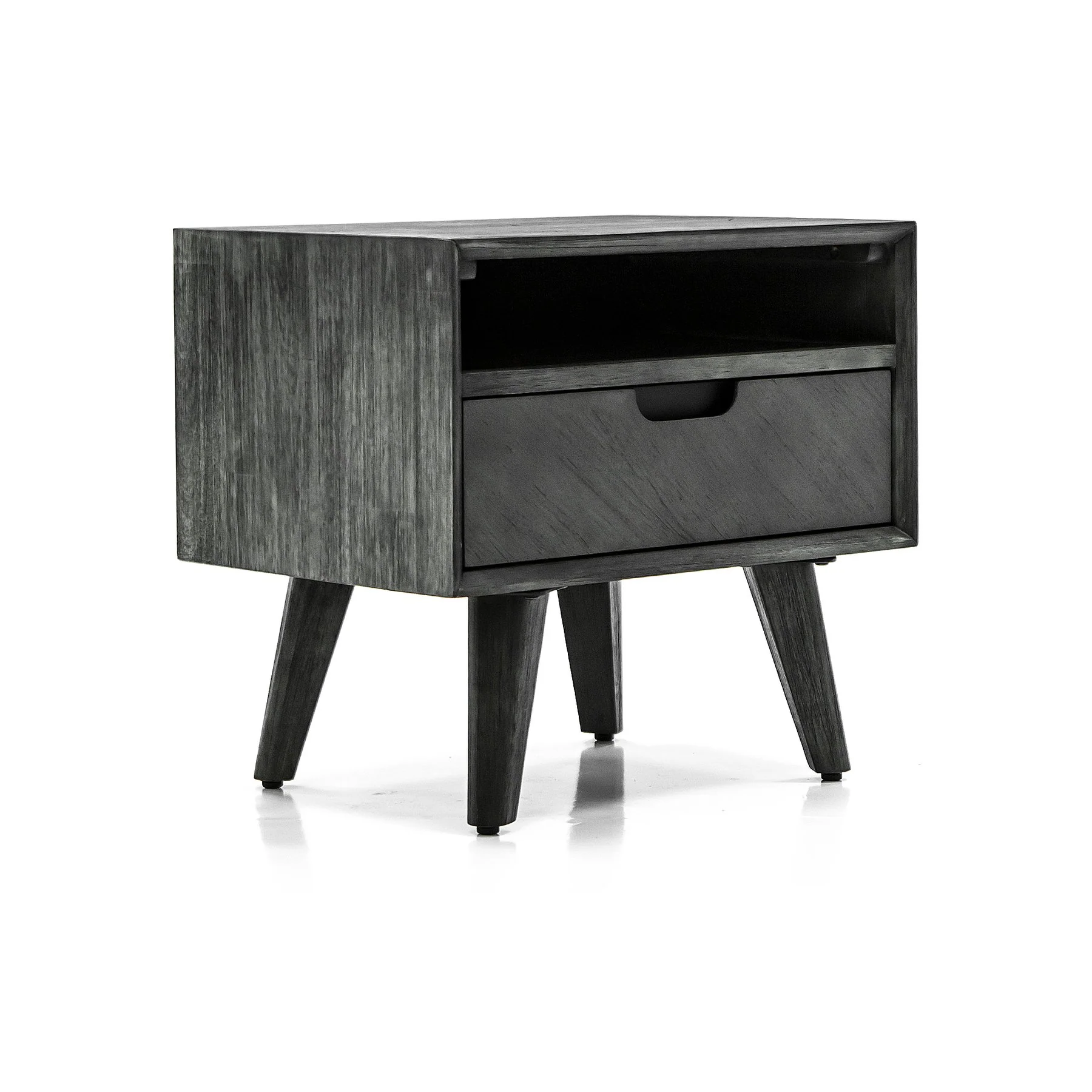 Mohave 4 Piece Acacia King Bedroom Set with Dresser and Nightstands - Image 3