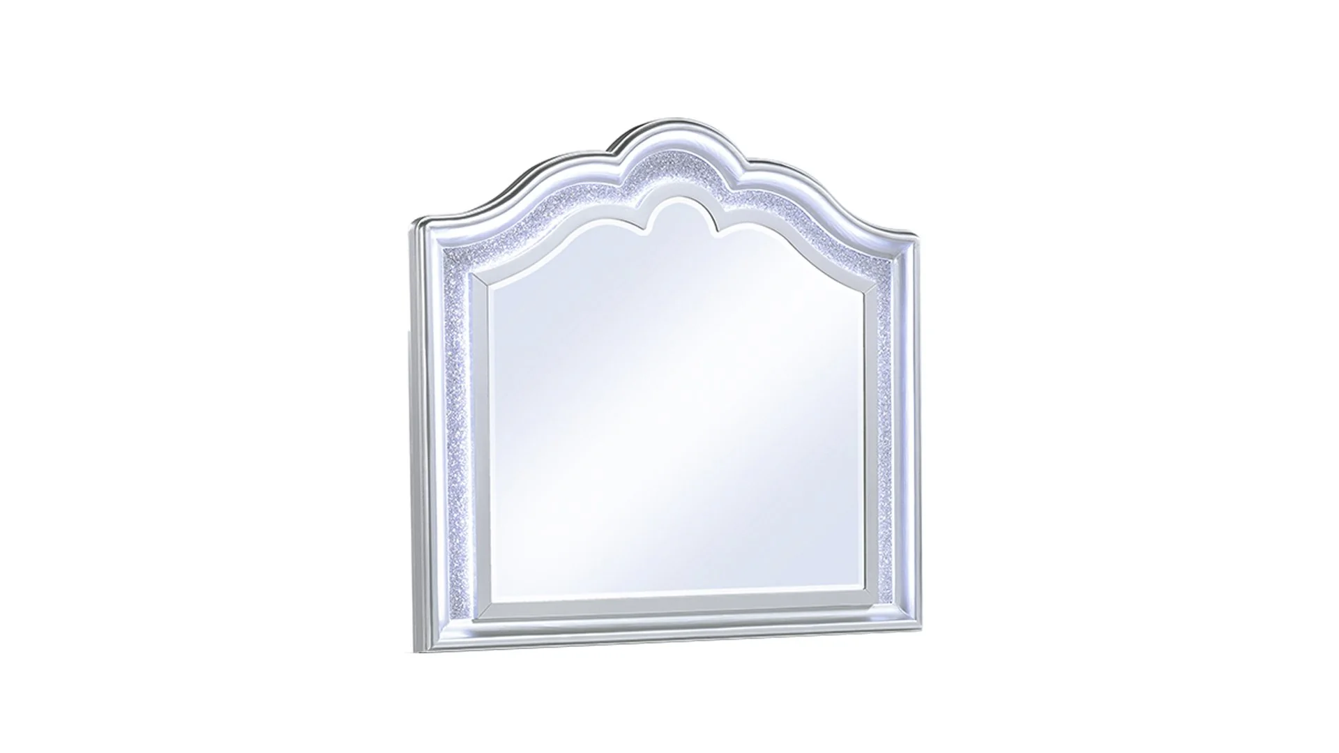 Mystic Queen 4PC Bedroom Set Silver - Image 11