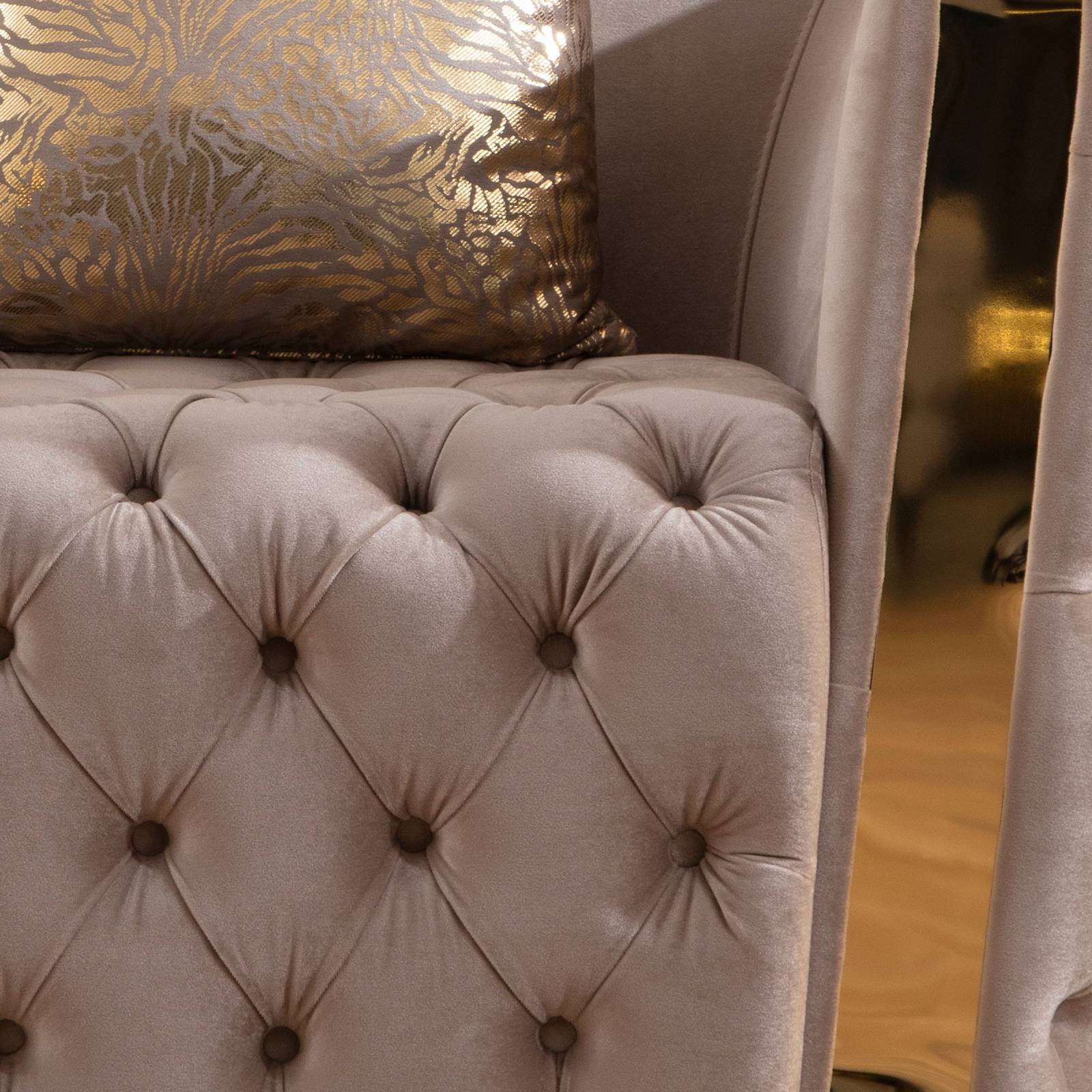 Naomi Sofa Taupe - Image 5