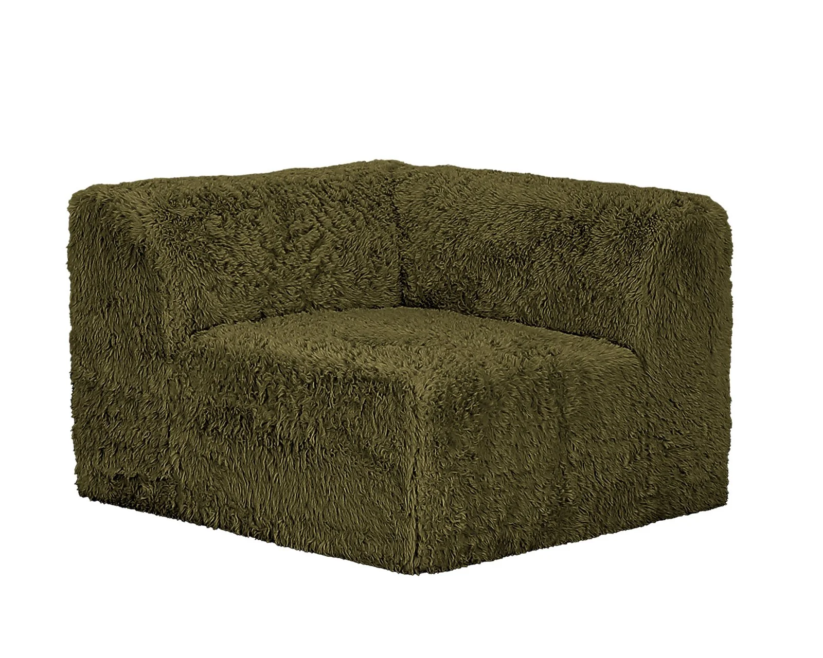 Nappi L-Sectional A, Olive Green - Image 5